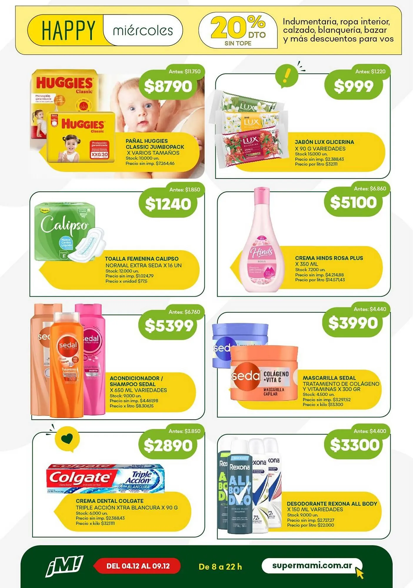 Ofertas de Catálogo Super MAMI 2 de diciembre al 9 de diciembre 2025 - Página 11 del catálogo