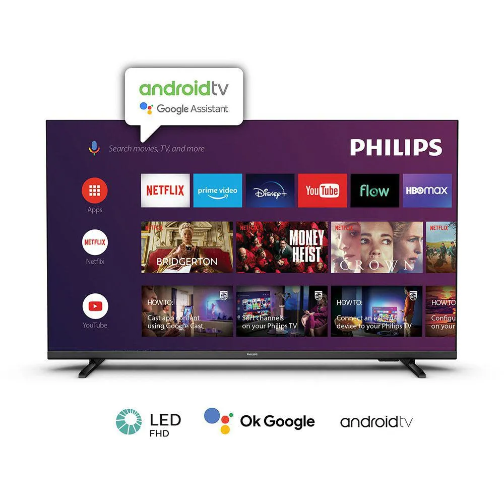 Smart TV Philips 43" FHD Android TV 43PFD6917/77