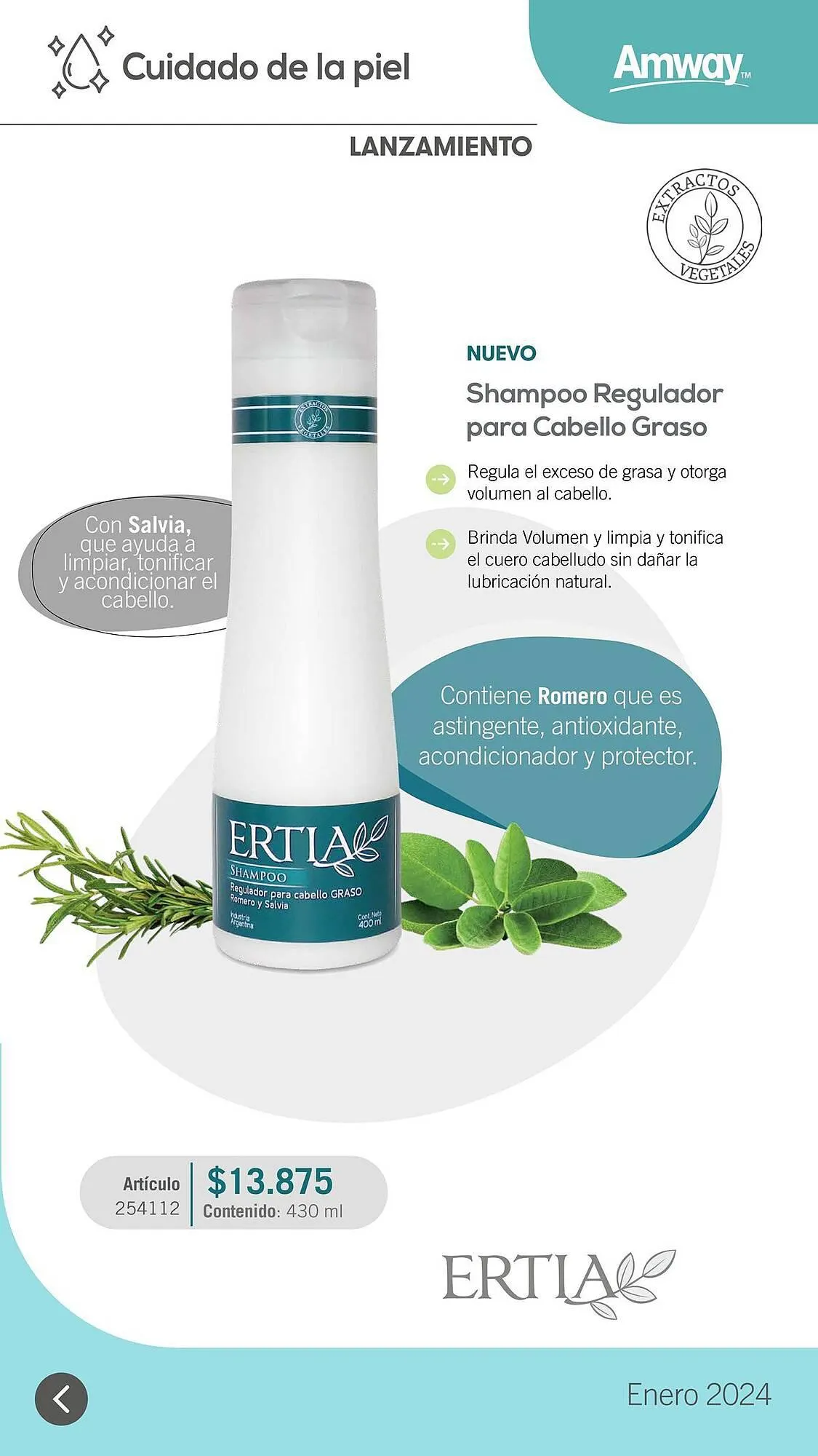 Ofertas de Catálogo Amway 25 de enero al 31 de enero 2024 - Página 20 del catálogo