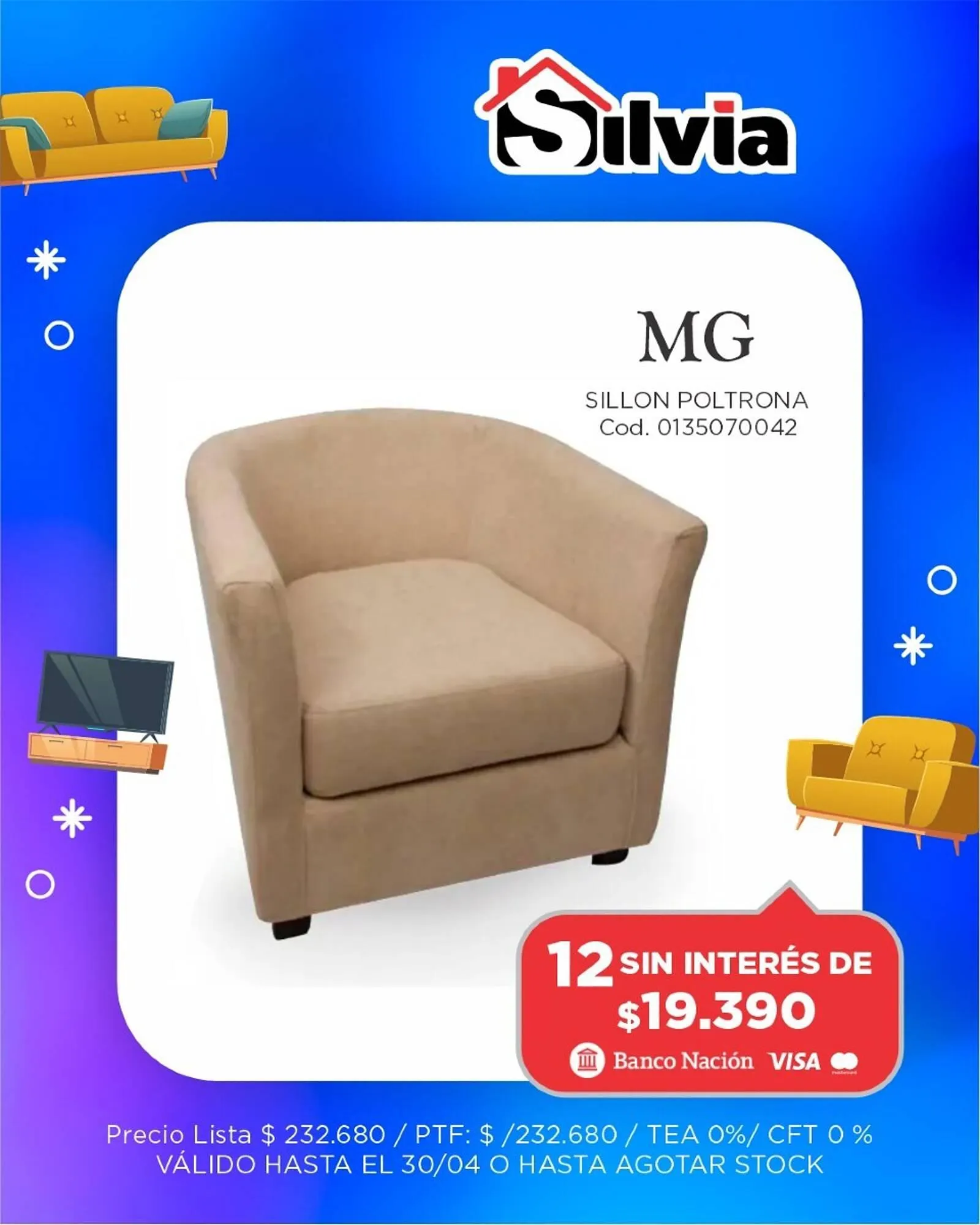 Ofertas de Catálogo Casa Silvia 11 de abril al 30 de abril 2025 - Página 4 del catálogo