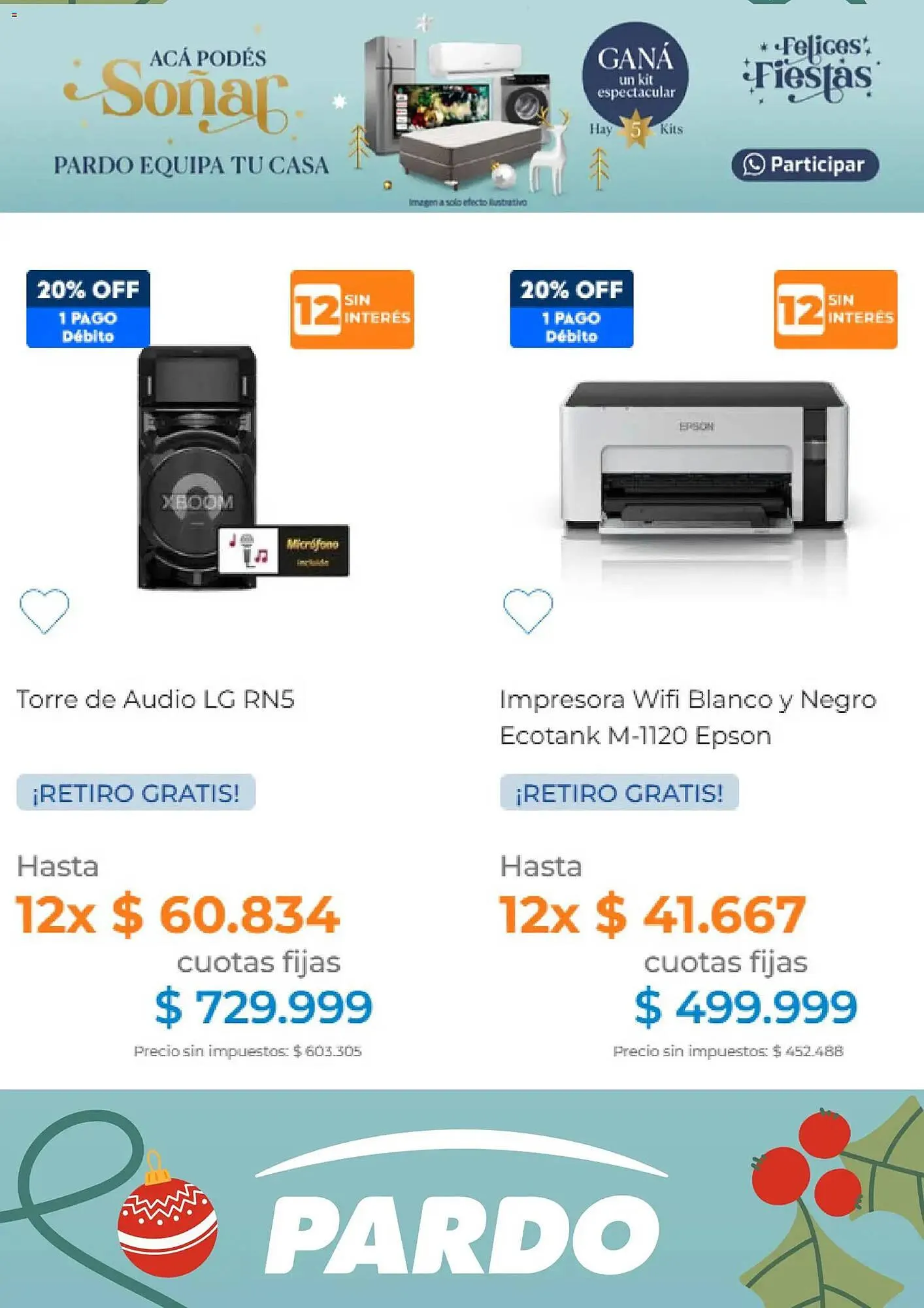 Ofertas de Catálogo Pardo Hogar 2 de diciembre al 1 de enero 2026 - Página 5 del catálogo