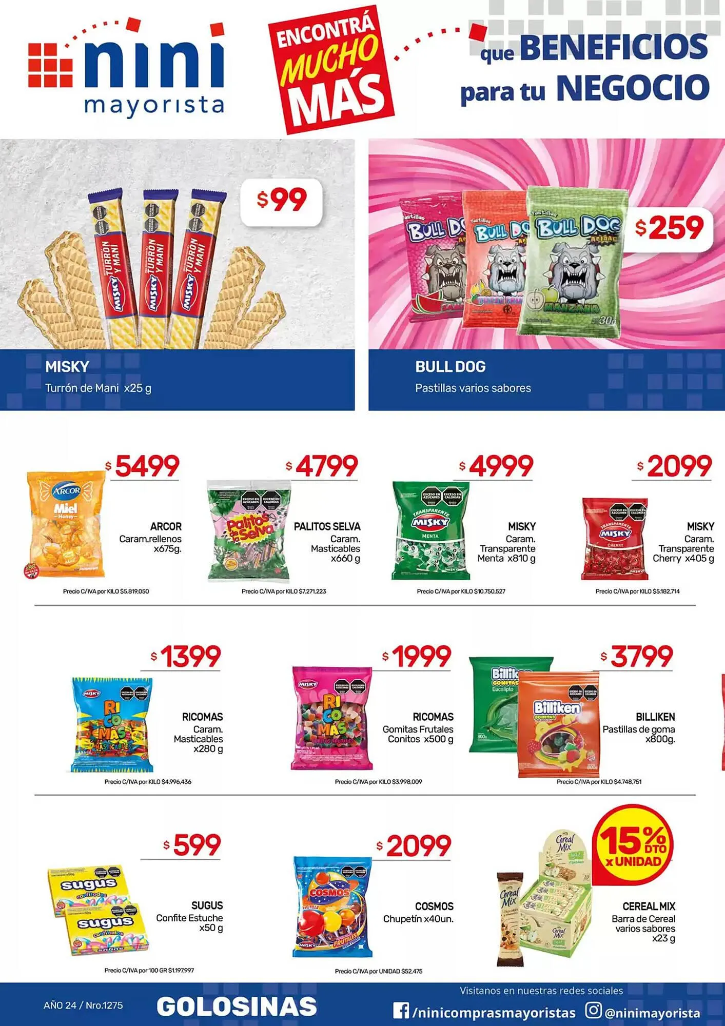 Ofertas de Catálogo Nini Mayorista 1 de octubre al 15 de octubre 2024 - Página 24 del catálogo