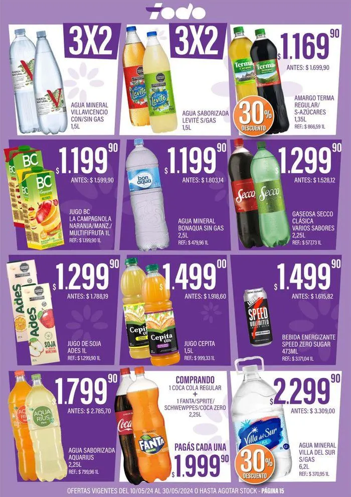 Ofertas de Catálogo Supermercados Todo 10 de mayo al 30 de mayo 2024 - Página 15 del catálogo