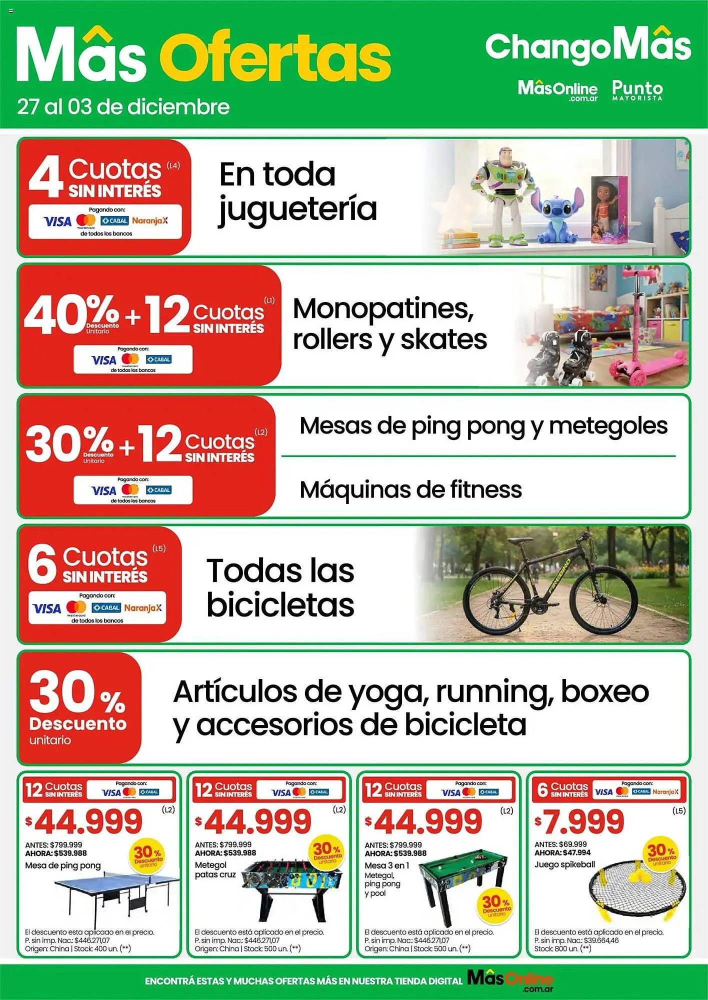 Ofertas de Catálogo Changomas 27 de noviembre al 3 de diciembre 2025 - Página 11 del catálogo