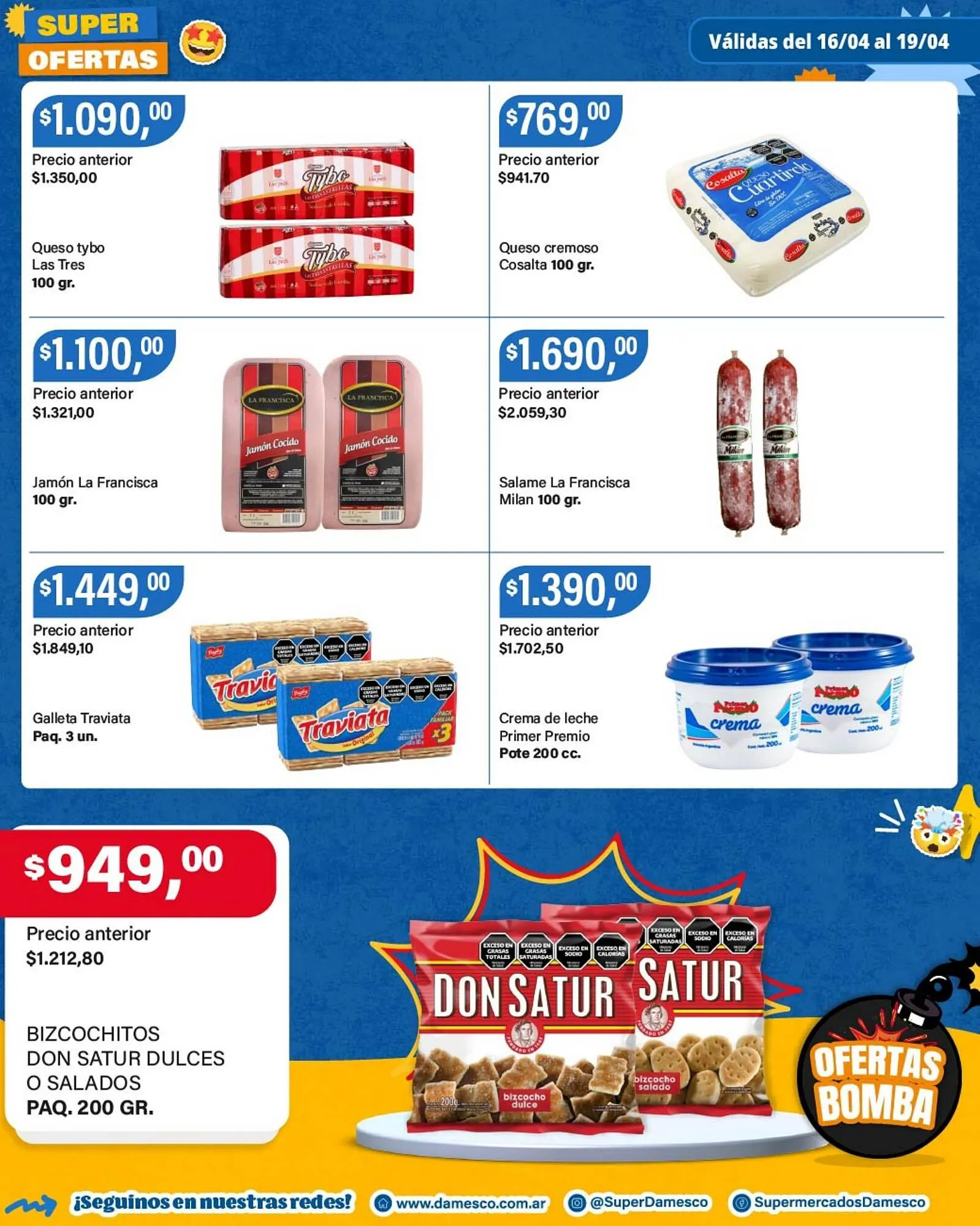 Ofertas de Catálogo Supermercados Damesco 16 de abril al 19 de abril 2026 - Página 6 del catálogo