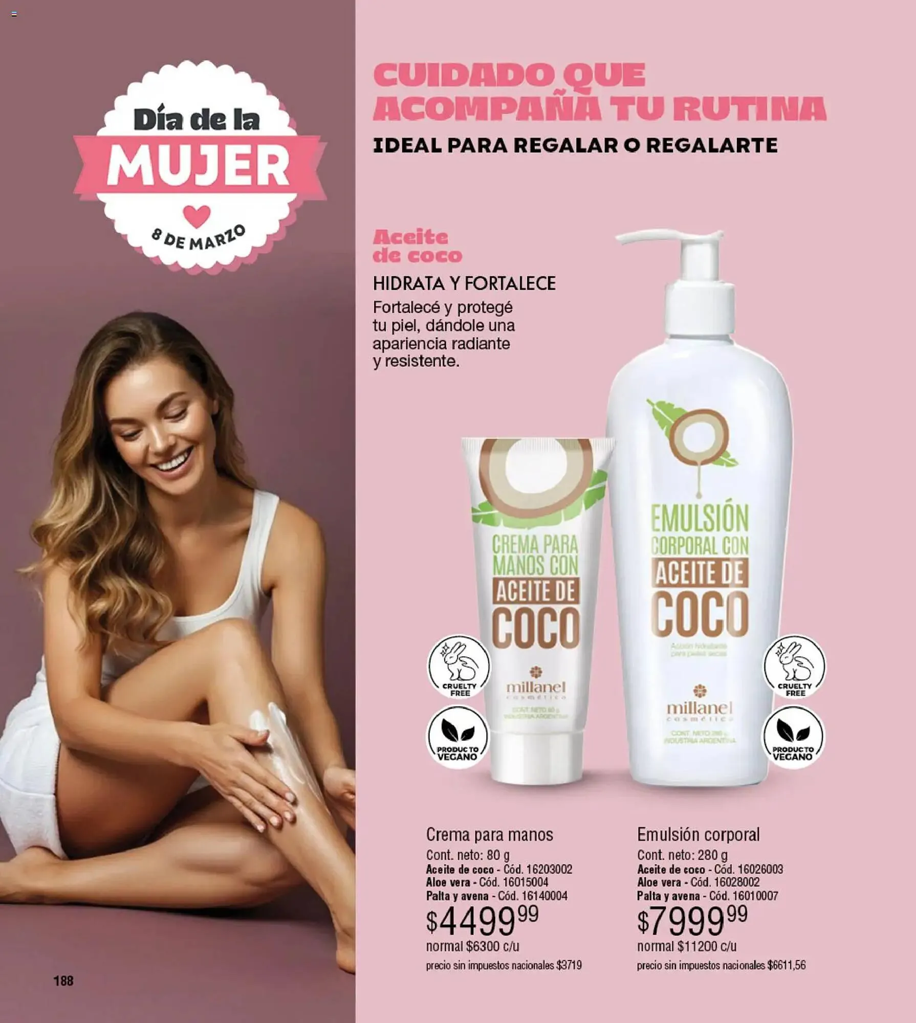 Ofertas de Catálogo Millanel Cosmética 2 de marzo al 29 de marzo 2026 - Página 188 del catálogo