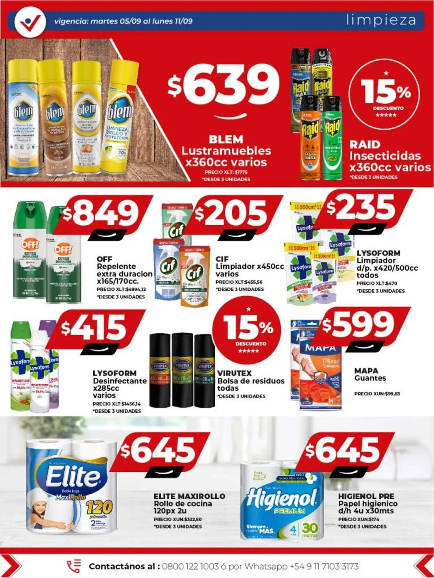 Ofertas de Catálogo Supermayorista Vital 6 de septiembre al 11 de septiembre 2023 - Página 7 del catálogo