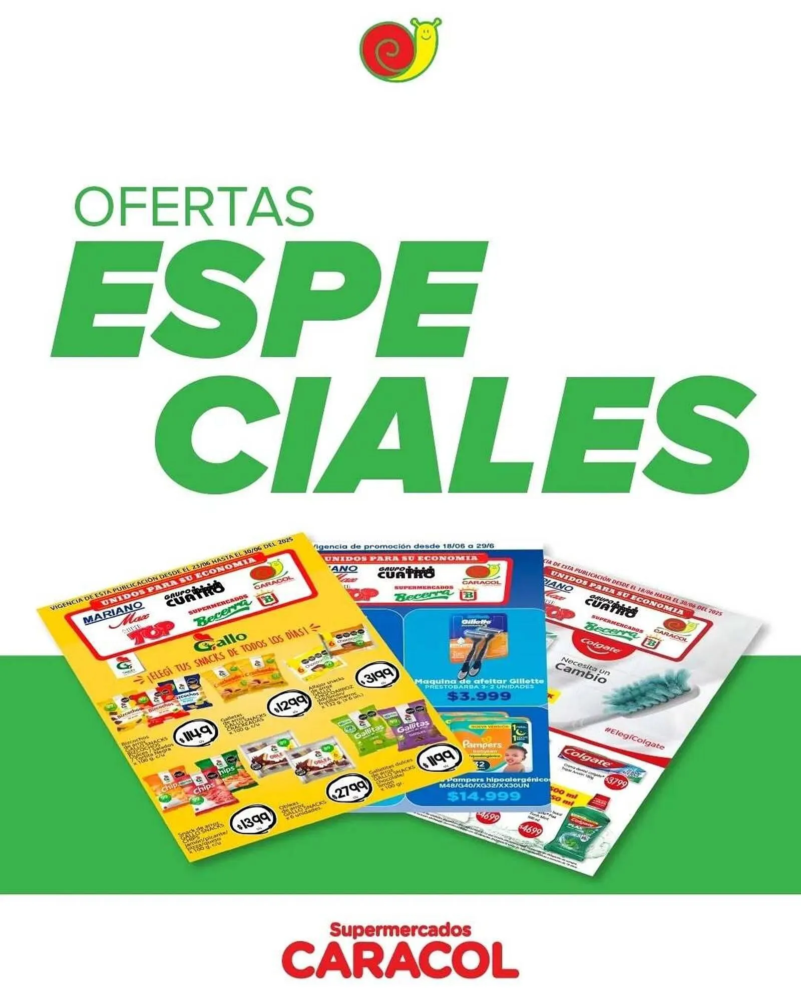 Ofertas de Catálogo Supermercados Caracol 23 de junio al 29 de junio 2025 - Página 1 del catálogo