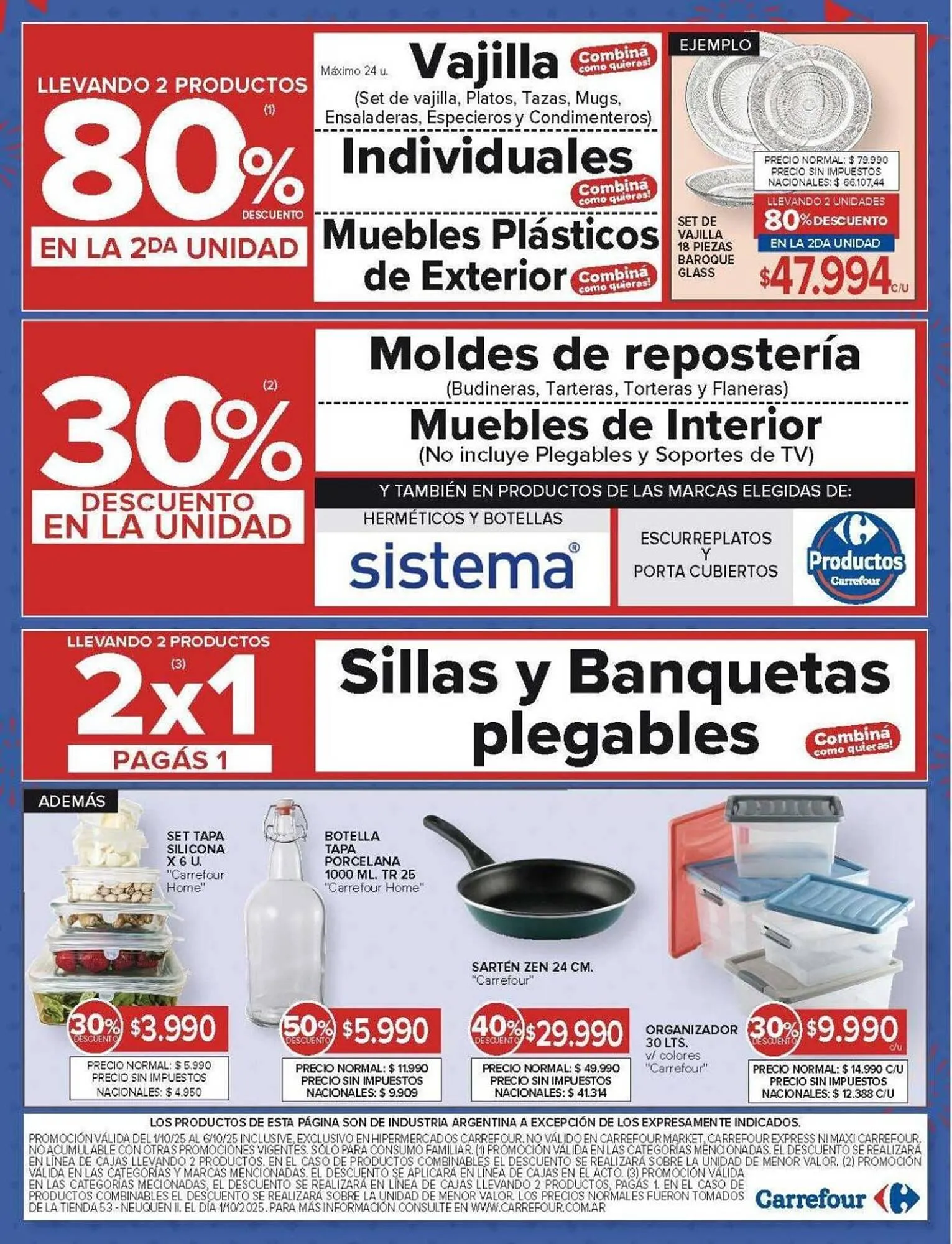Ofertas de Catálogo Carrefour 1 de octubre al 7 de octubre 2025 - Página 20 del catálogo
