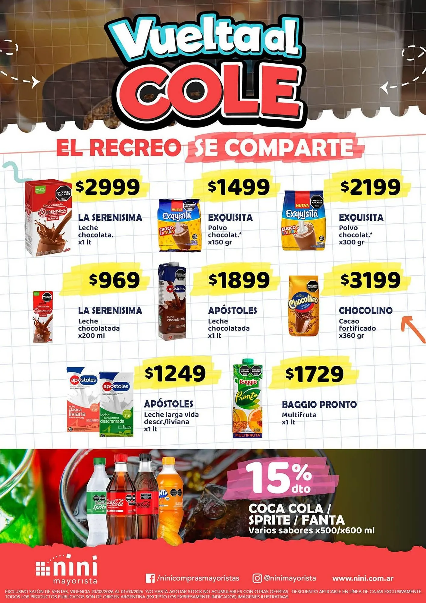 Ofertas de Catálogo Nini Mayorista 23 de febrero al 1 de marzo 2026 - Página 5 del catálogo