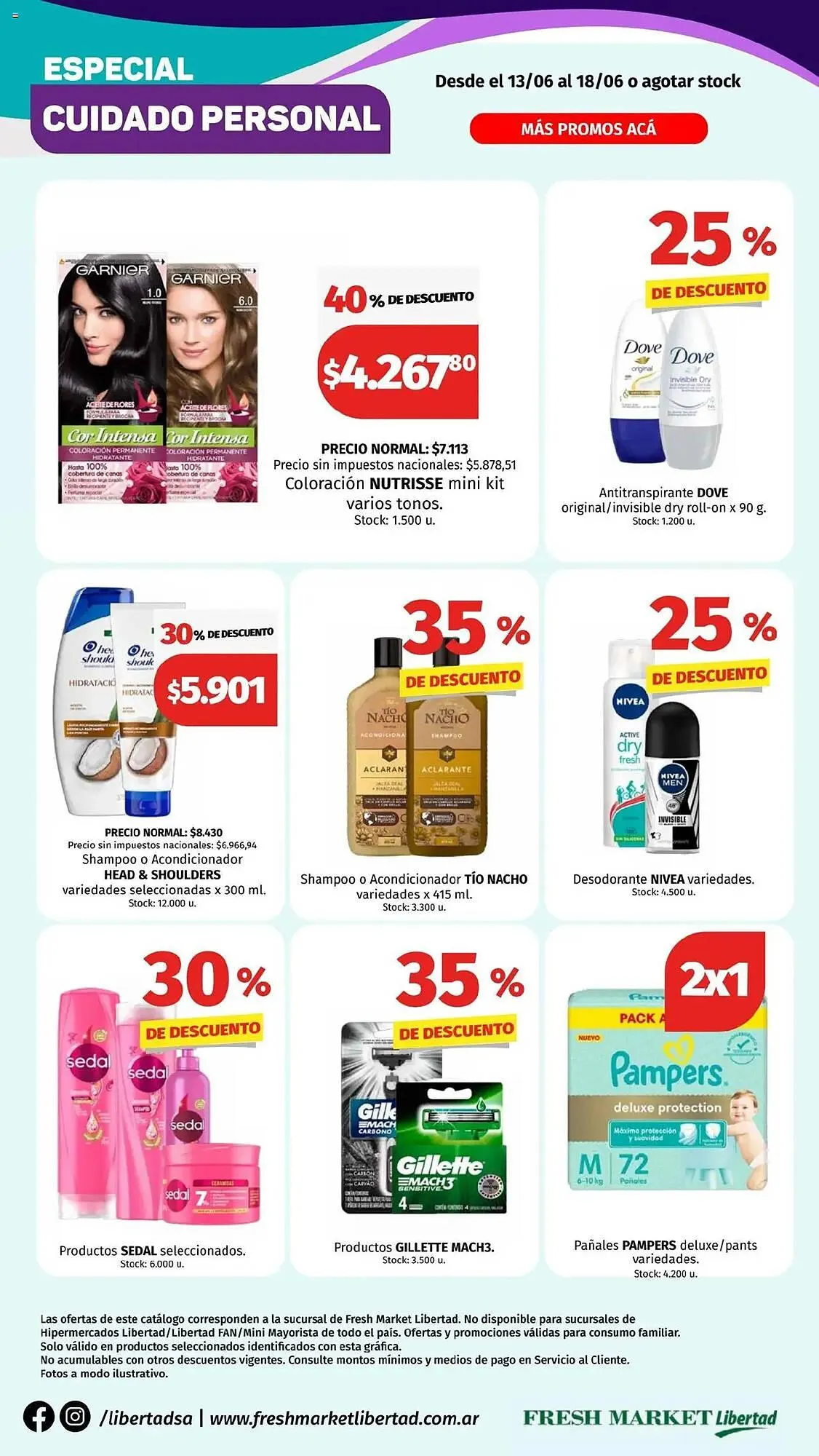 Ofertas de Catálogo Hipermercado Libertad 13 de junio al 18 de junio 2025 - Página 1 del catálogo