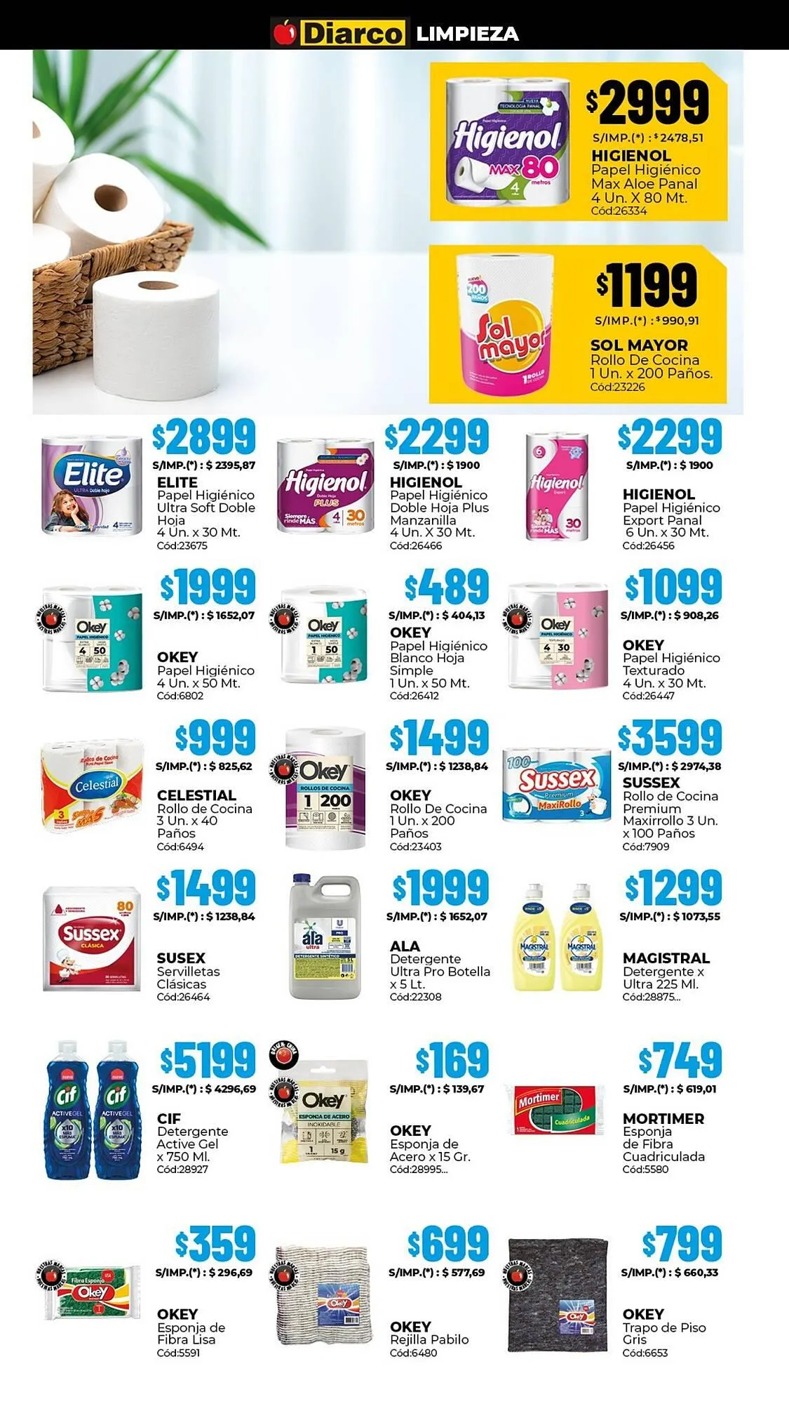 Ofertas de Catálogo Diarco 23 de marzo al 27 de marzo 2026 - Página 16 del catálogo