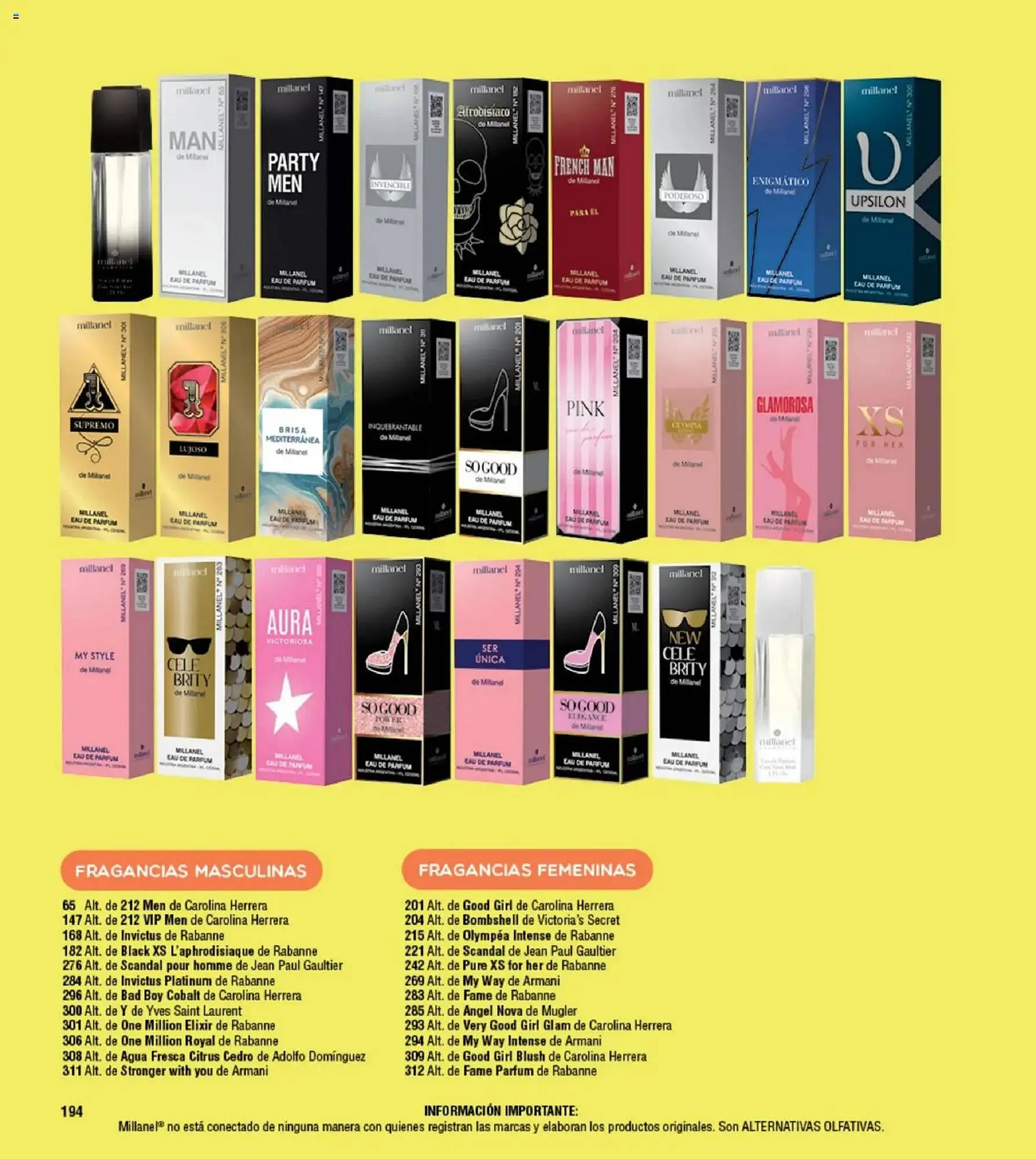 Ofertas de Catálogo Millanel Cosmética 5 de enero al 1 de febrero 2026 - Página 194 del catálogo