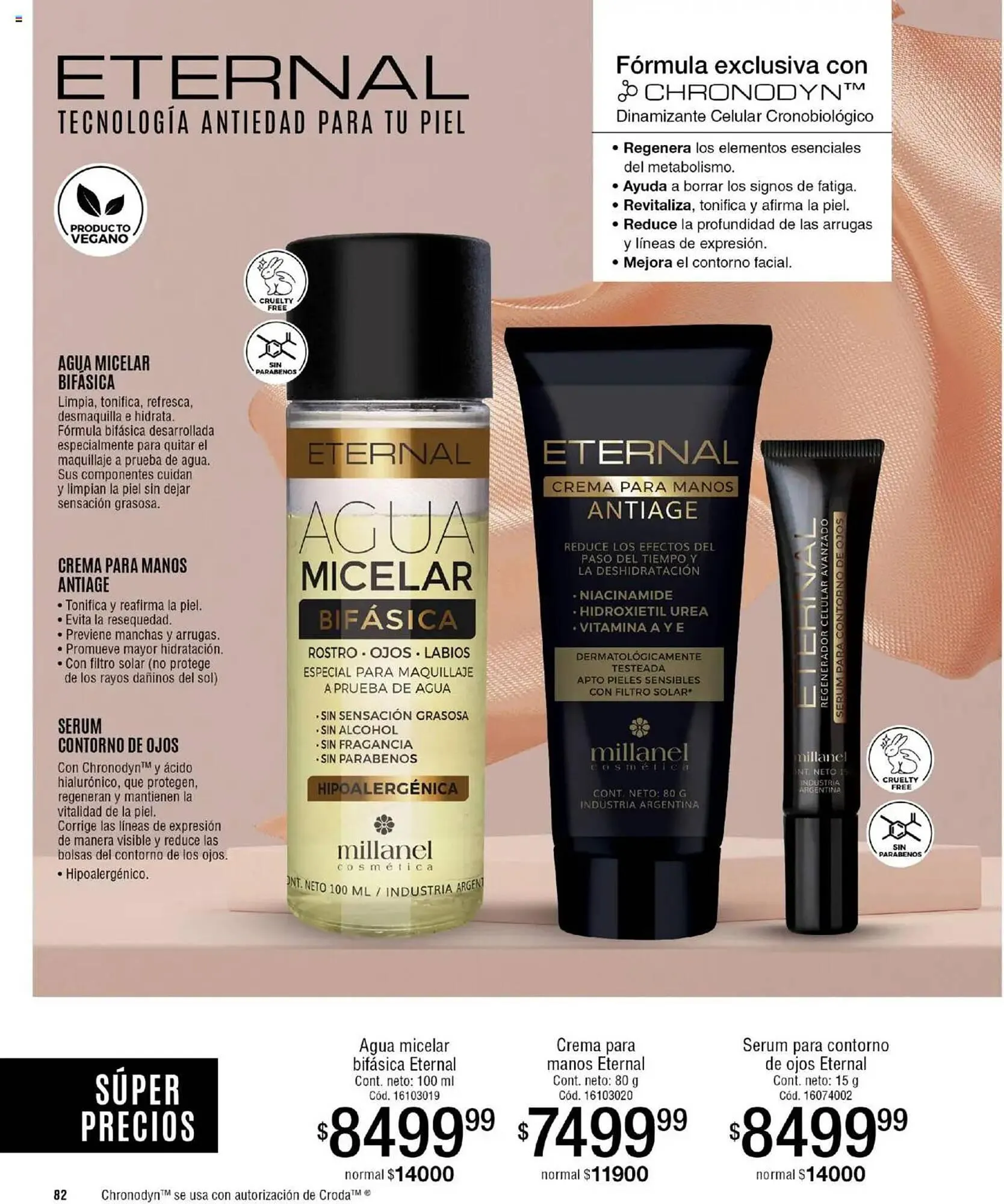 Ofertas de Catálogo Millanel Cosmética 31 de marzo al 27 de abril 2025 - Página 82 del catálogo