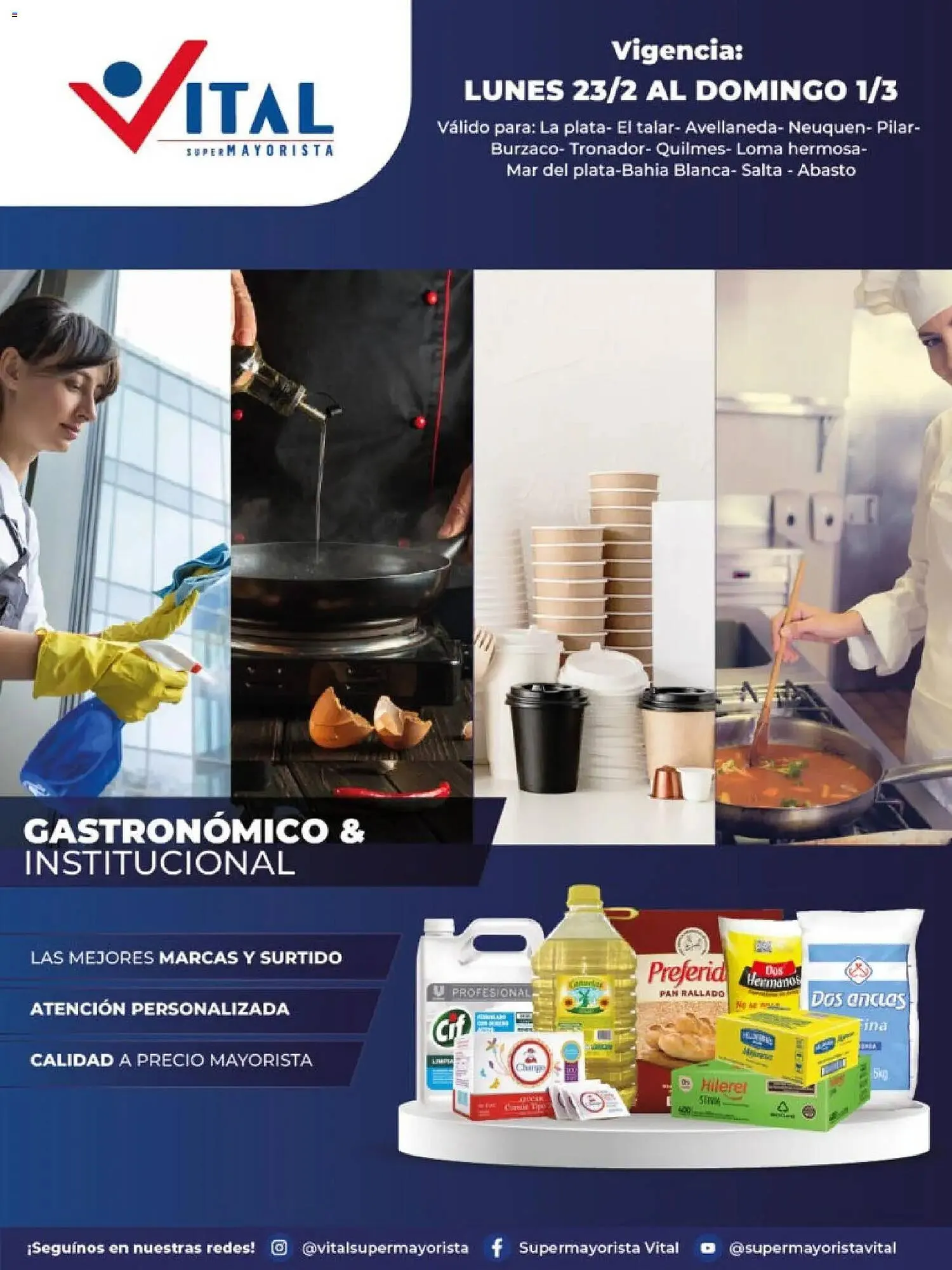 Ofertas de Catálogo Supermayorista Vital 23 de febrero al 1 de marzo 2026 - Página 1 del catálogo