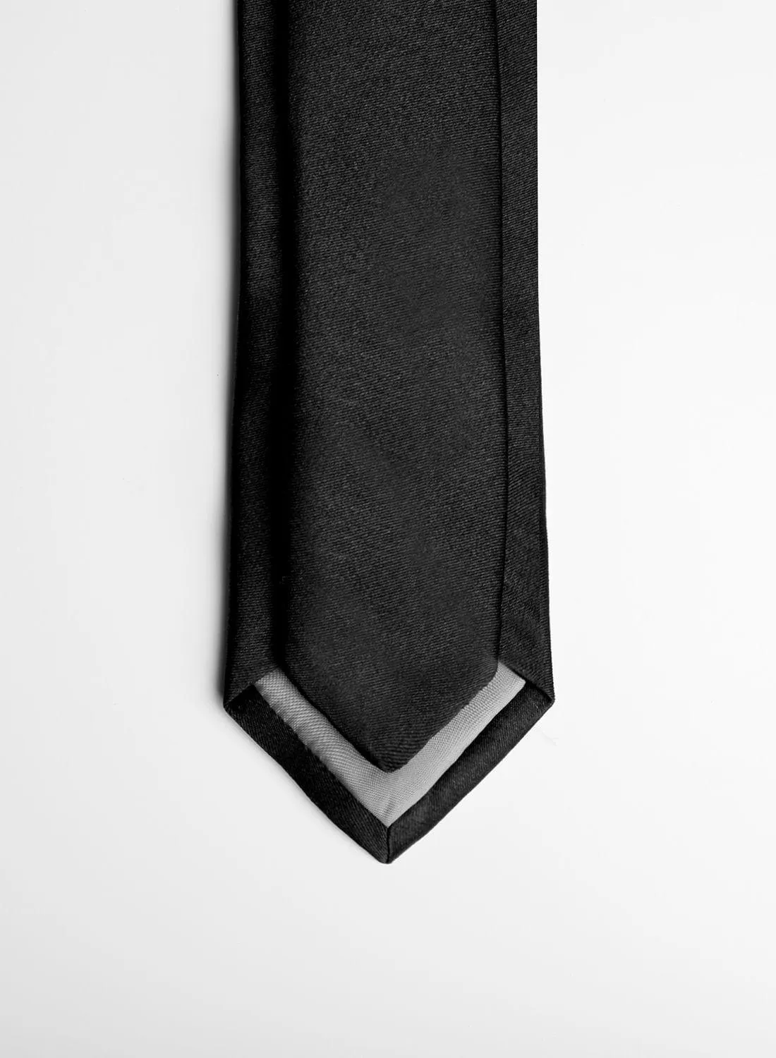 Corbata finita lisa raso