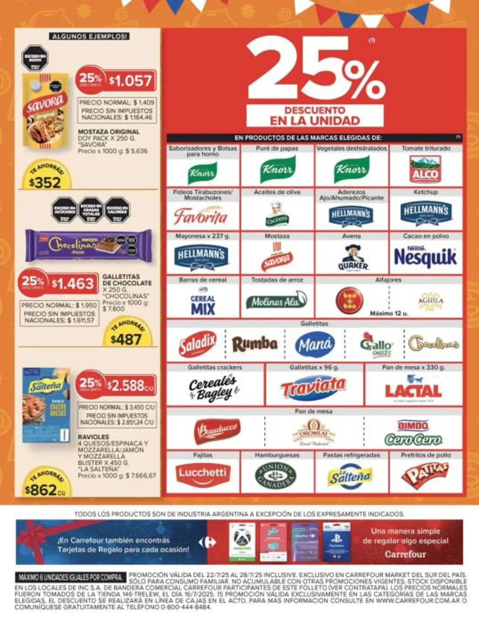 Ofertas de Catálogo Carrefour 22 de julio al 29 de julio 2025 - Página 39 del catálogo