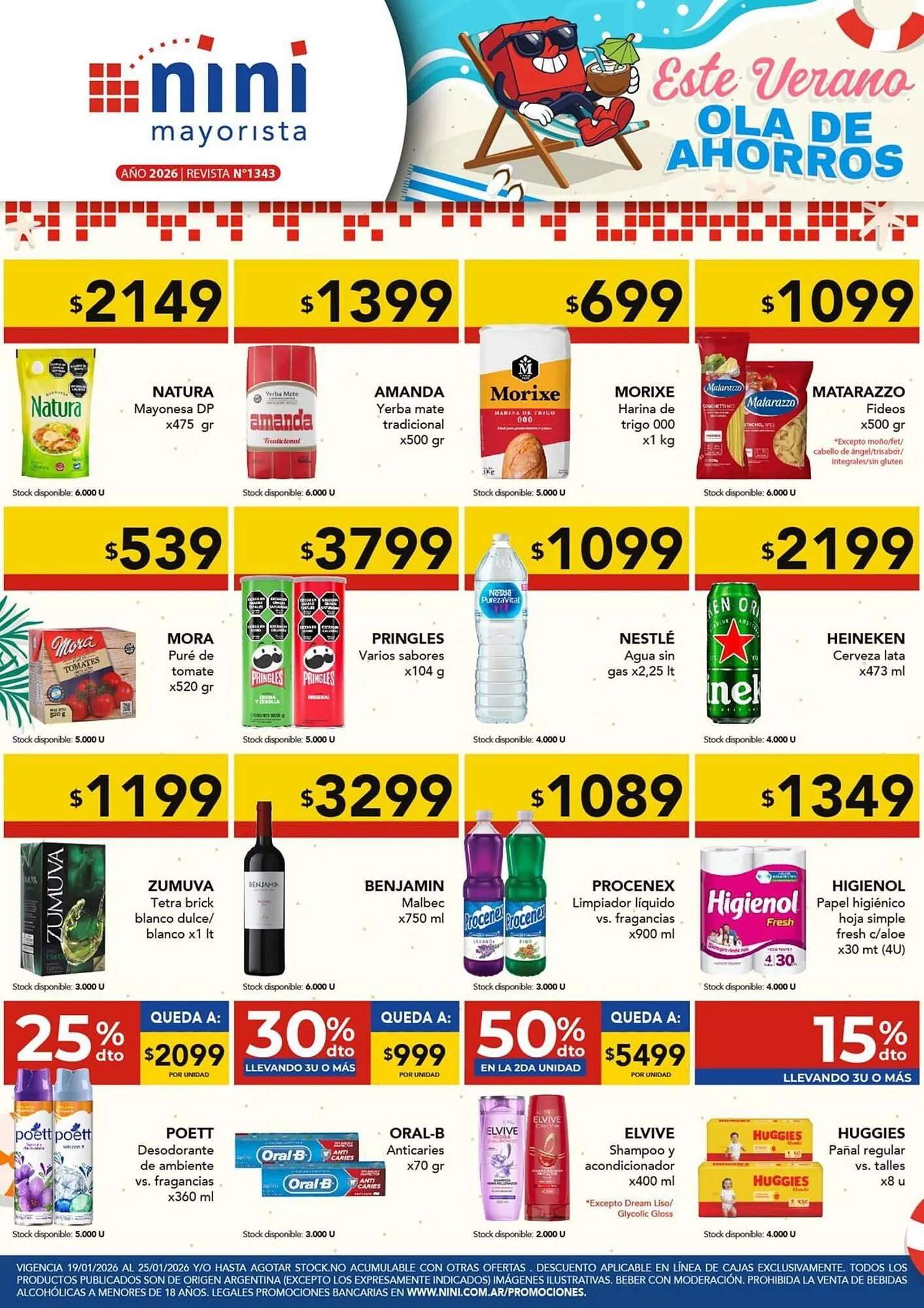 Ofertas de Catálogo Nini Mayorista 19 de enero al 25 de enero 2026 - Página 1 del catálogo
