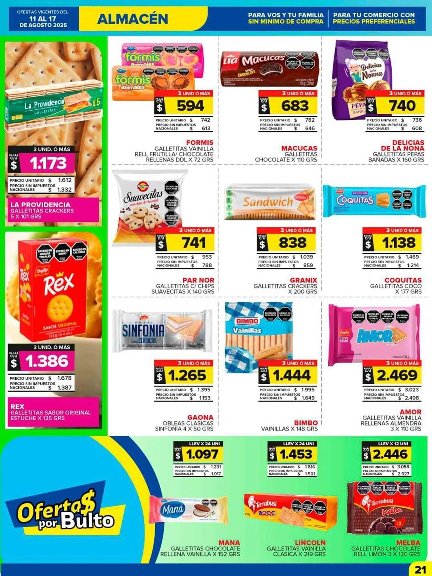 Ofertas de Catálogo Carrefour Maxi 11 de agosto al 17 de agosto 2025 - Página 21 del catálogo