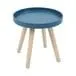 Mesa auxiliar Delicate 30 cm azul