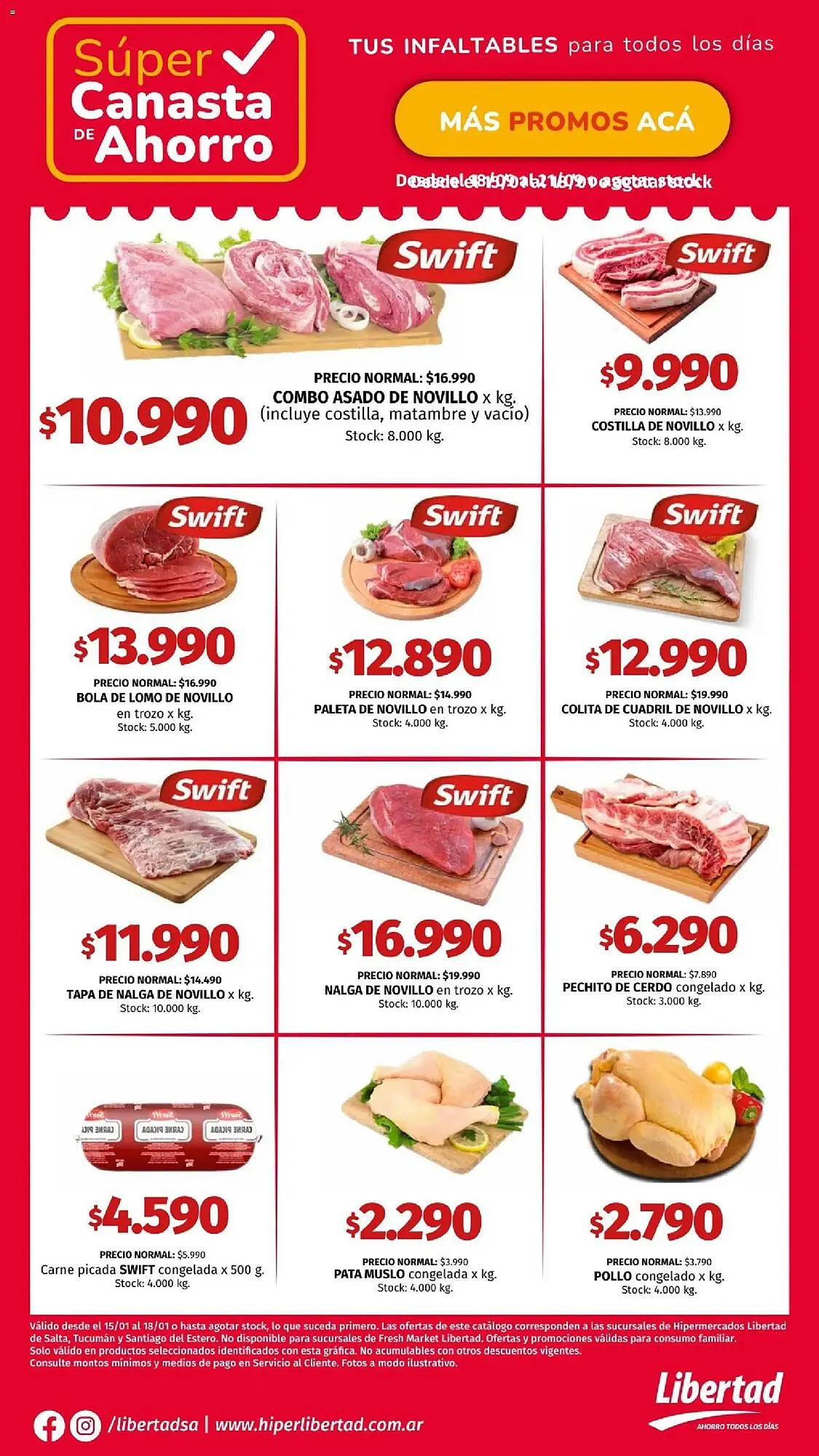 Ofertas de Catálogo Hipermercado Libertad 15 de enero al 22 de enero 2026 - Página 2 del catálogo