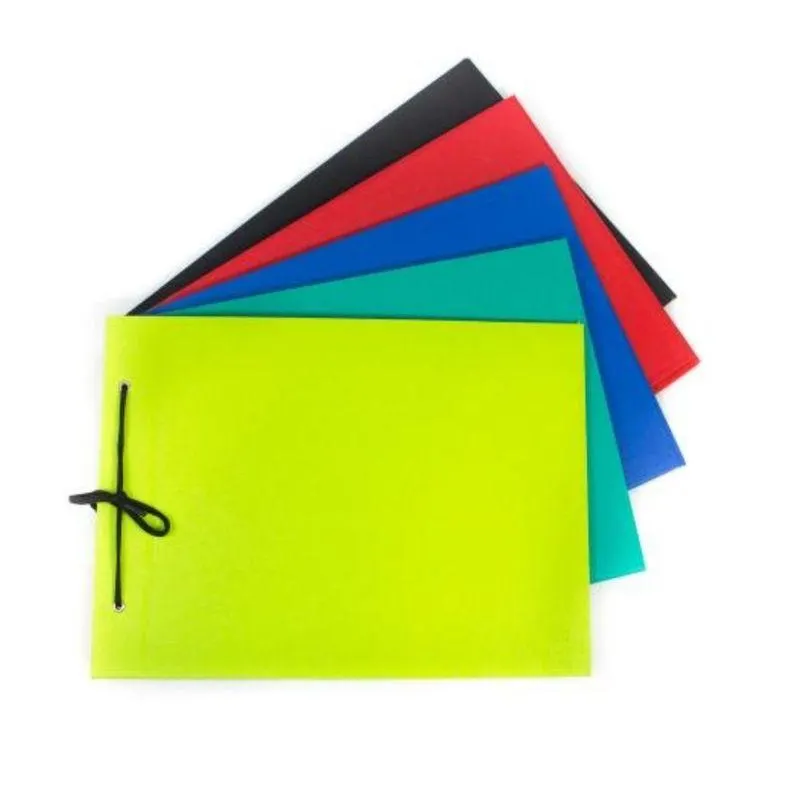 CARPETA DIBUJO N° 5 DOS TAPAS CON CORDON COLOR