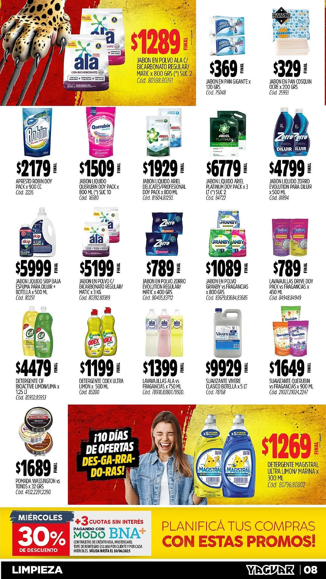 Ofertas de Catálogo Supermercados Yaguar 5 de mayo al 11 de mayo 2025 - Página 8 del catálogo