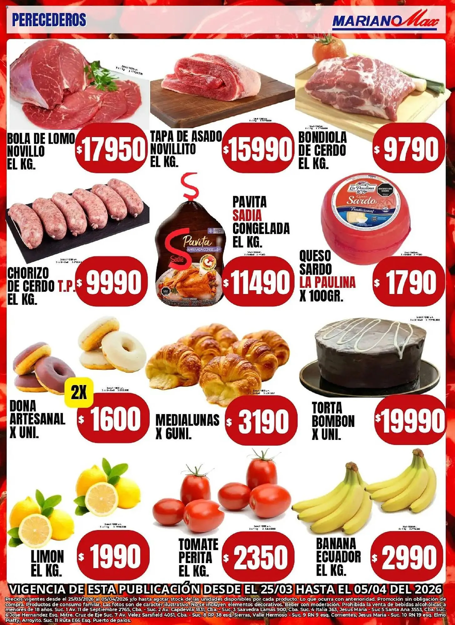 Ofertas de Catálogo Supermercados Mariano Max 25 de marzo al 7 de abril 2026 - Página 9 del catálogo