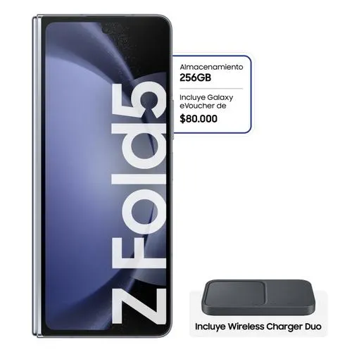Celular Samsung Galaxy Z Fold5 12+256GB azul