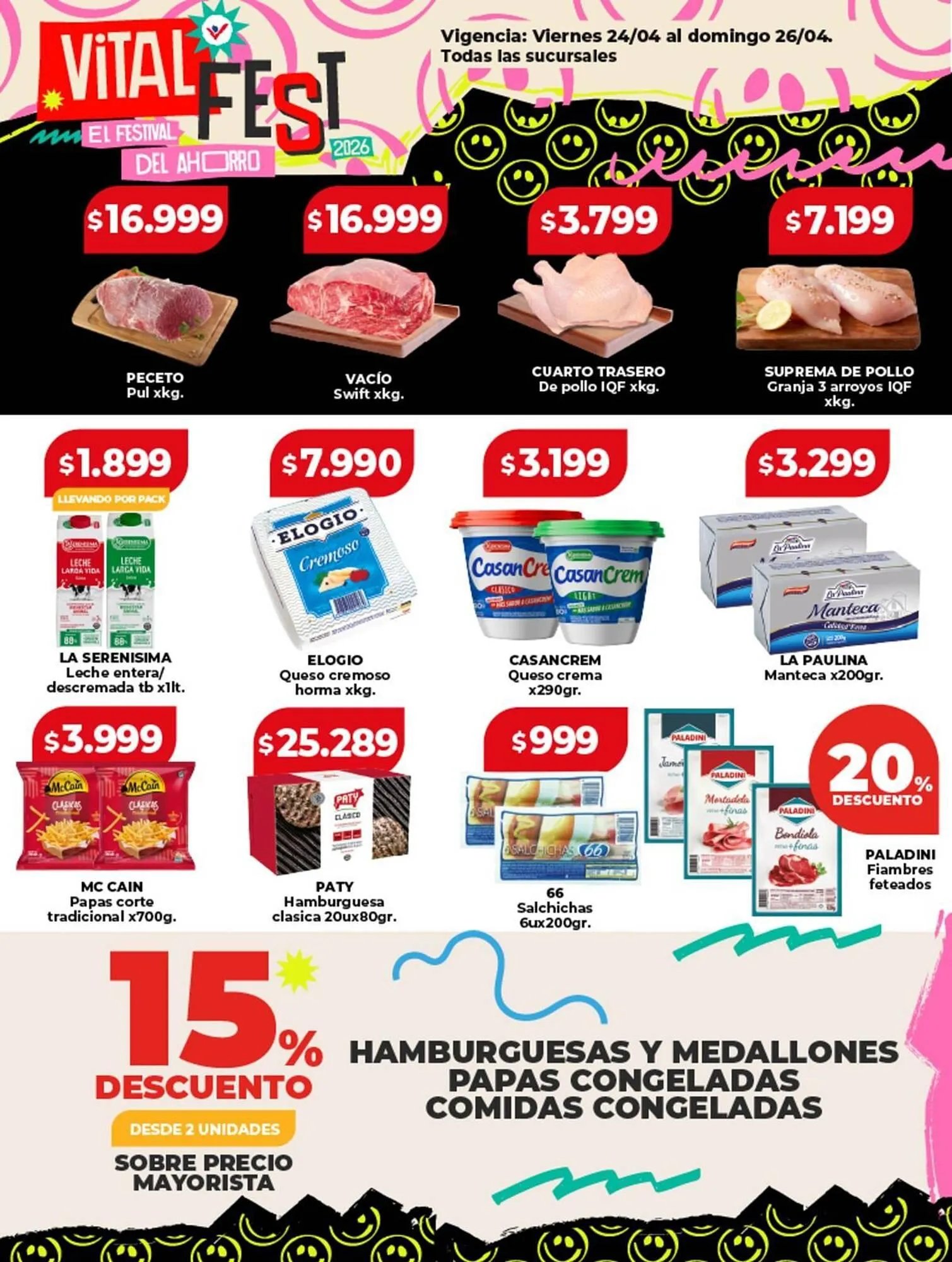 Ofertas de Catálogo Supermayorista Vital 24 de abril al 26 de abril 2026 - Página 2 del catálogo