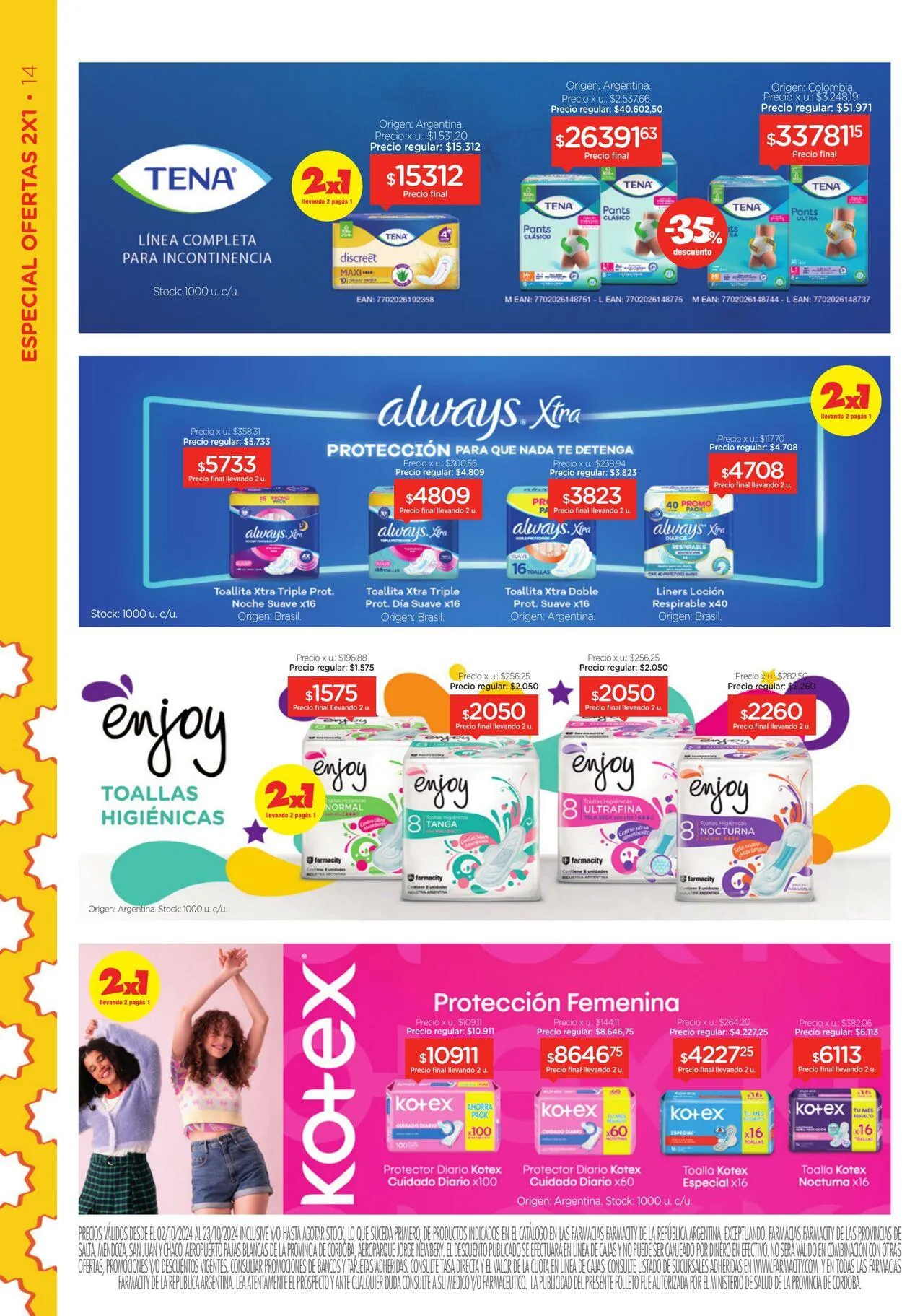 Ofertas de Farmacity 1 de octubre al 31 de octubre 2024 - Página 14 del catálogo