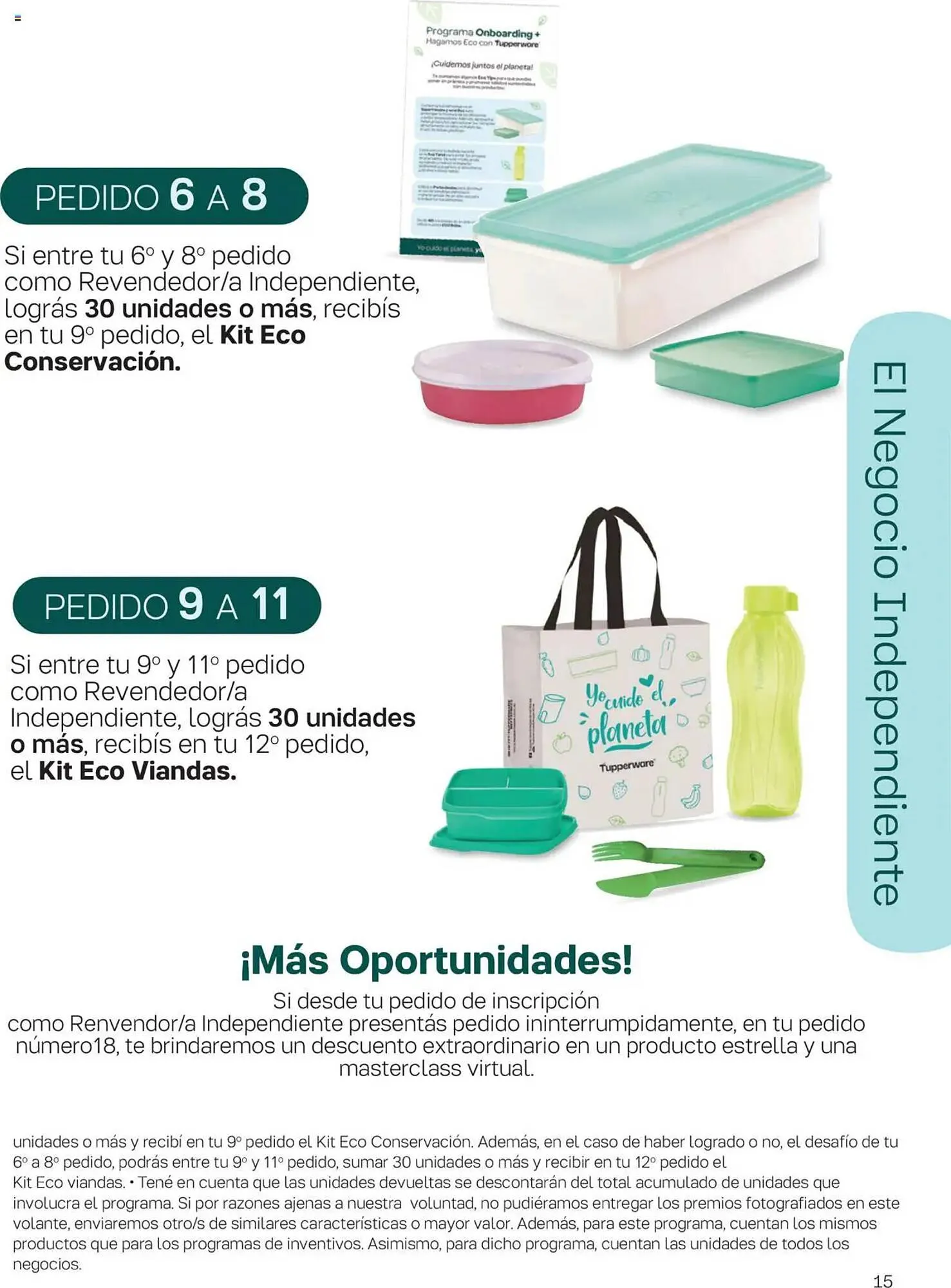 Ofertas de Folleto Tupperware 15 de septiembre al 1 de enero 2026 - Página 15 del catálogo