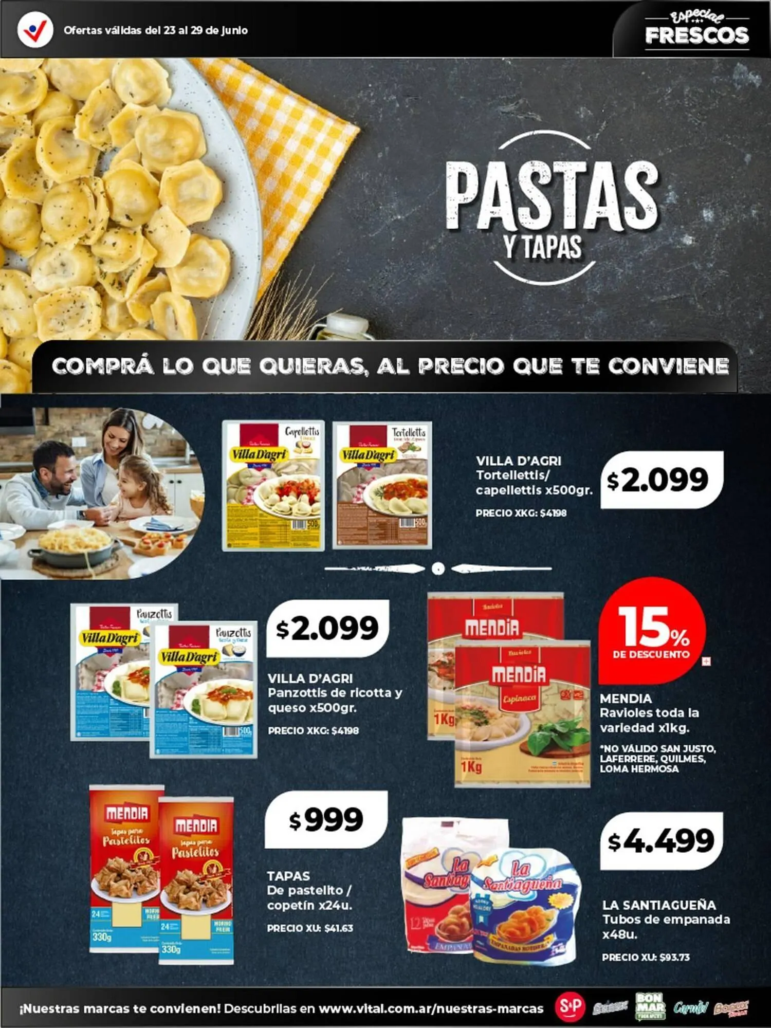 Ofertas de Catálogo Supermayorista Vital 23 de junio al 29 de junio 2025 - Página 7 del catálogo