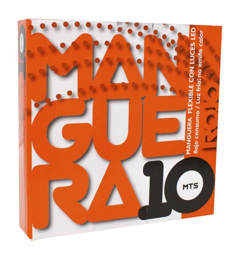 Adorno Manguera Roja 10m