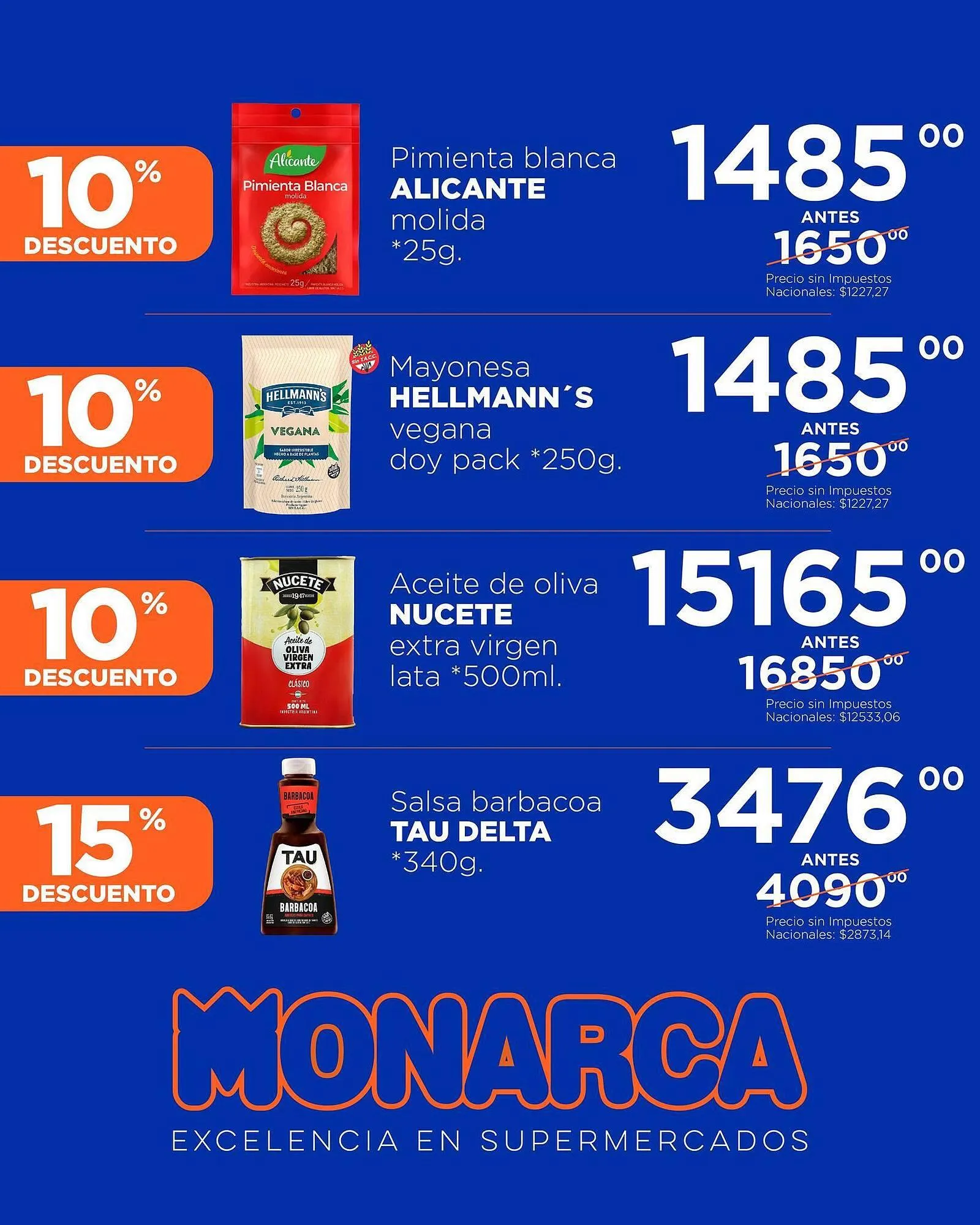 Ofertas de Catálogo Supermercados Monarca 1 de julio al 31 de julio 2025 - Página 4 del catálogo
