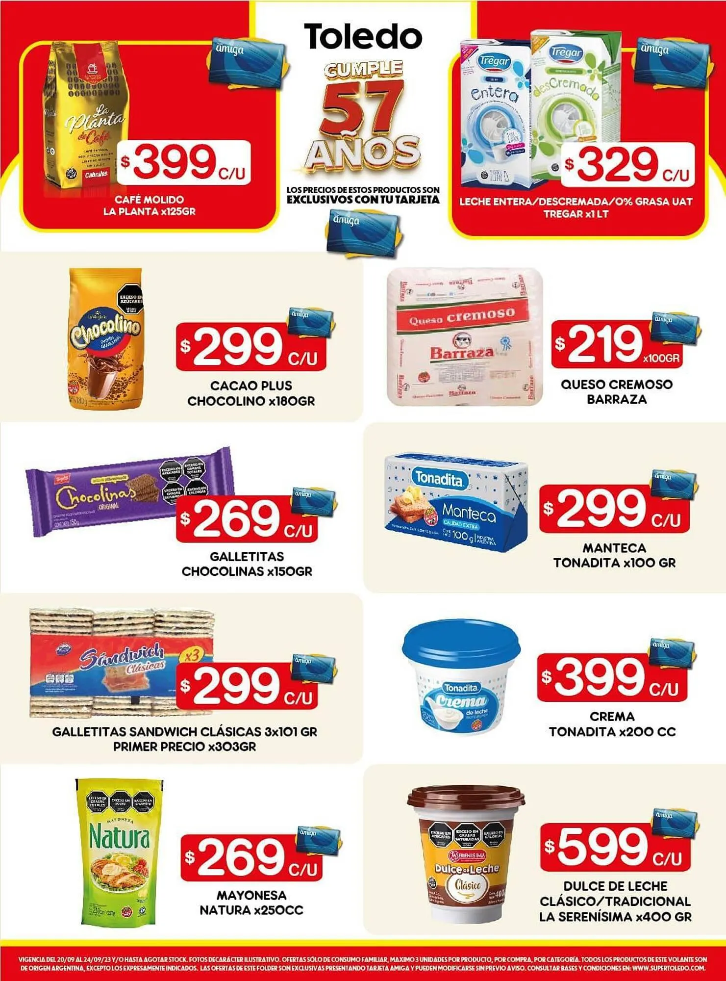 Ofertas de Catálogo Supermercados Toledo 20 de septiembre al 27 de septiembre 2023 - Página 2 del catálogo