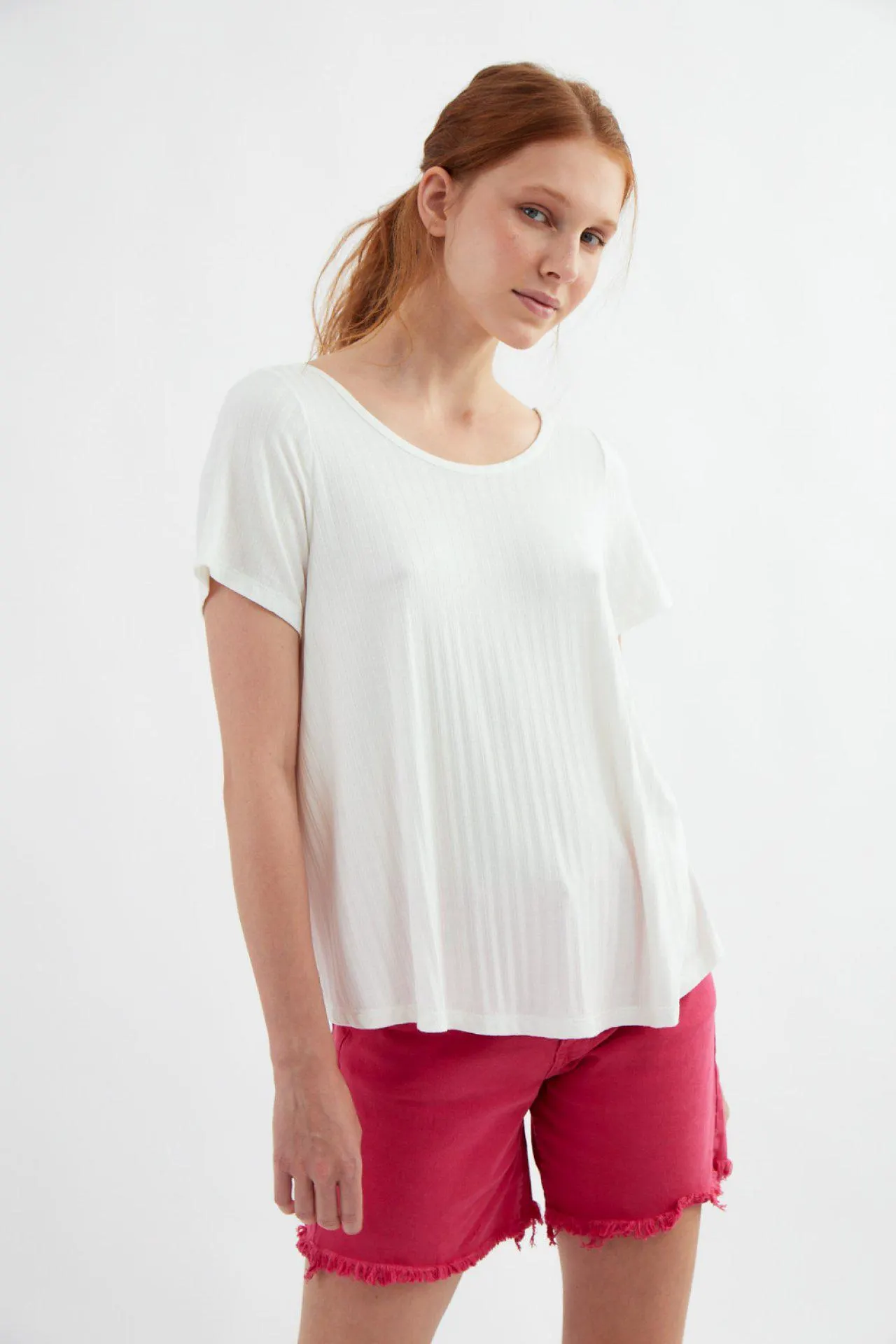 Remera Circle Blanca