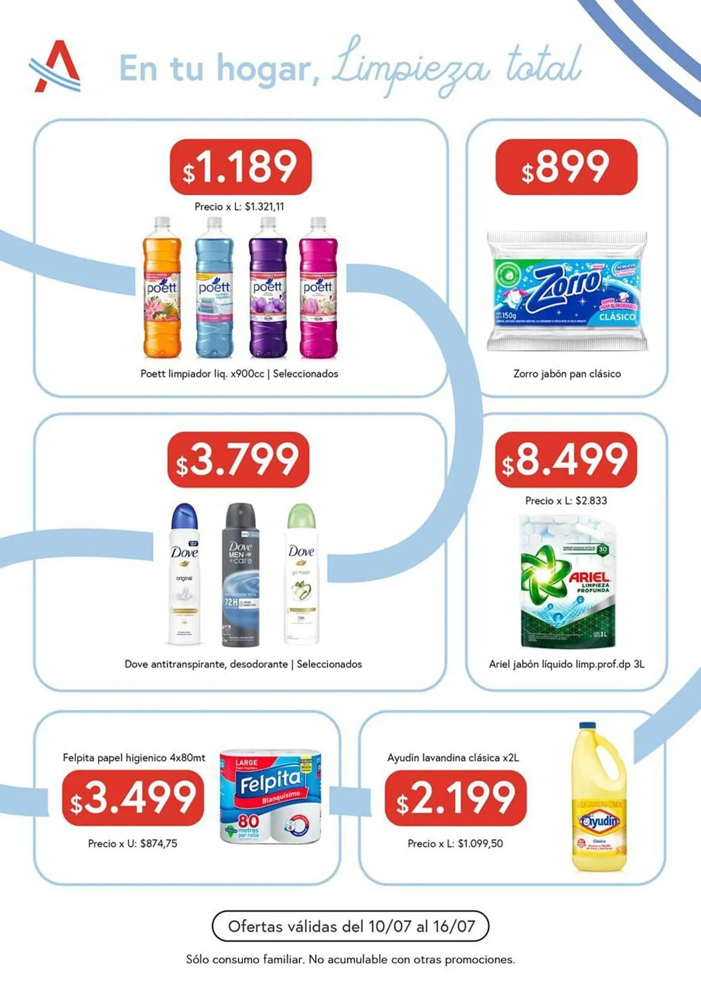 Ofertas de Catálogo El Abastecedor 10 de julio al 16 de julio 2025 - Página 10 del catálogo