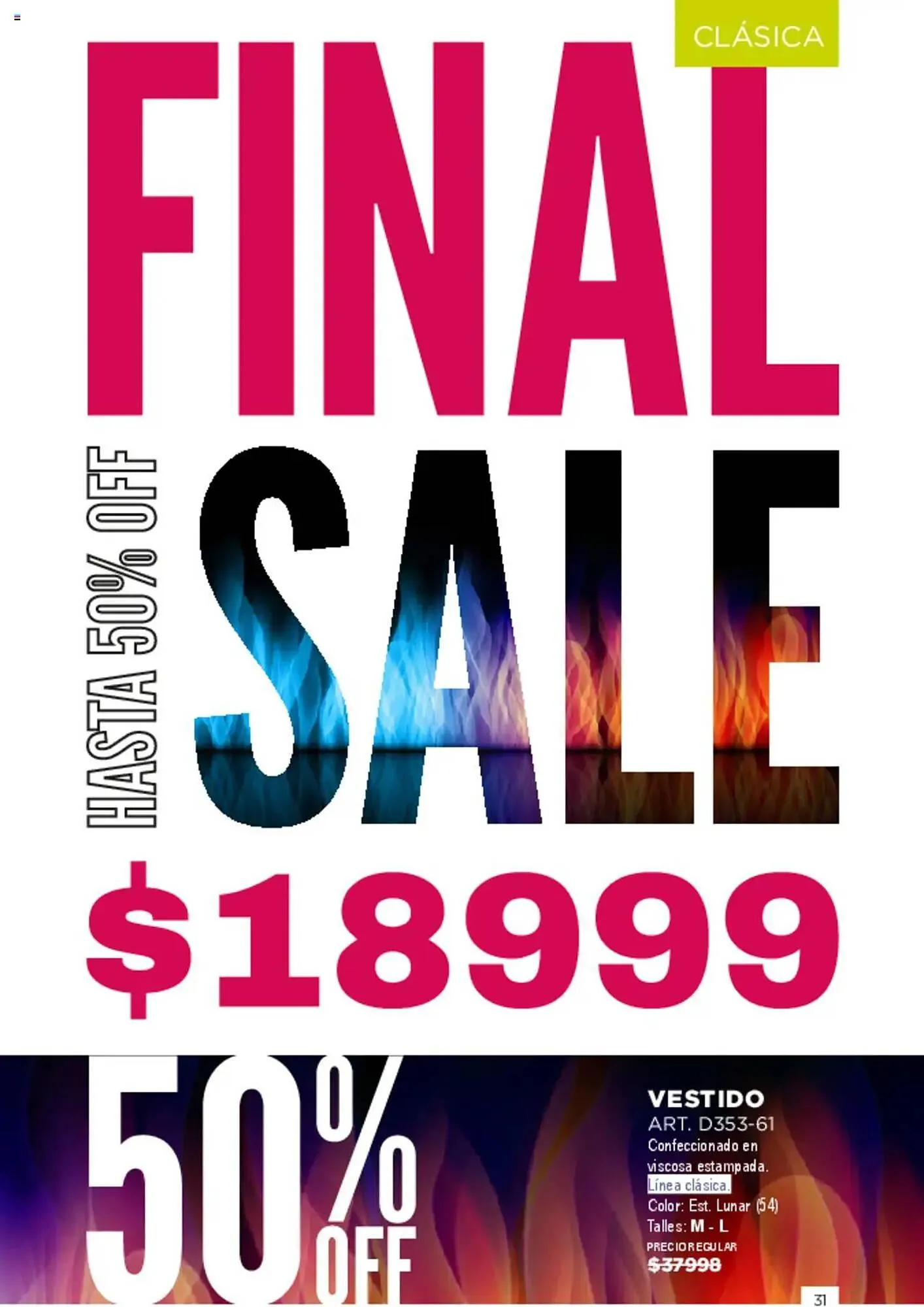 Ofertas de Catálogo Juana Bonita 7 de marzo al 3 de abril 2025 - Página 31 del catálogo