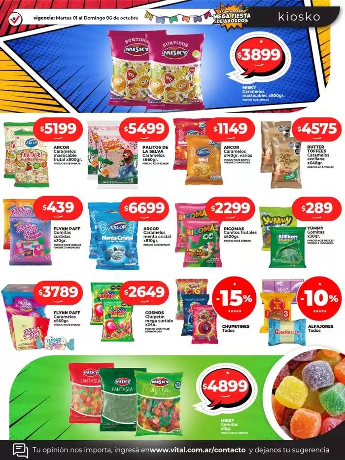 Ofertas de ¡Empezá la semana a puro AHORRO!! 1 de octubre al 6 de octubre 2024 - Página 20 del catálogo