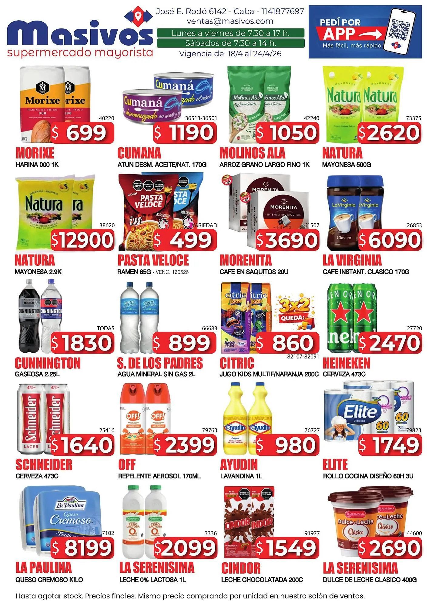 Ofertas de Catálogo Merlino 18 de abril al 24 de abril 2026 - Página 1 del catálogo
