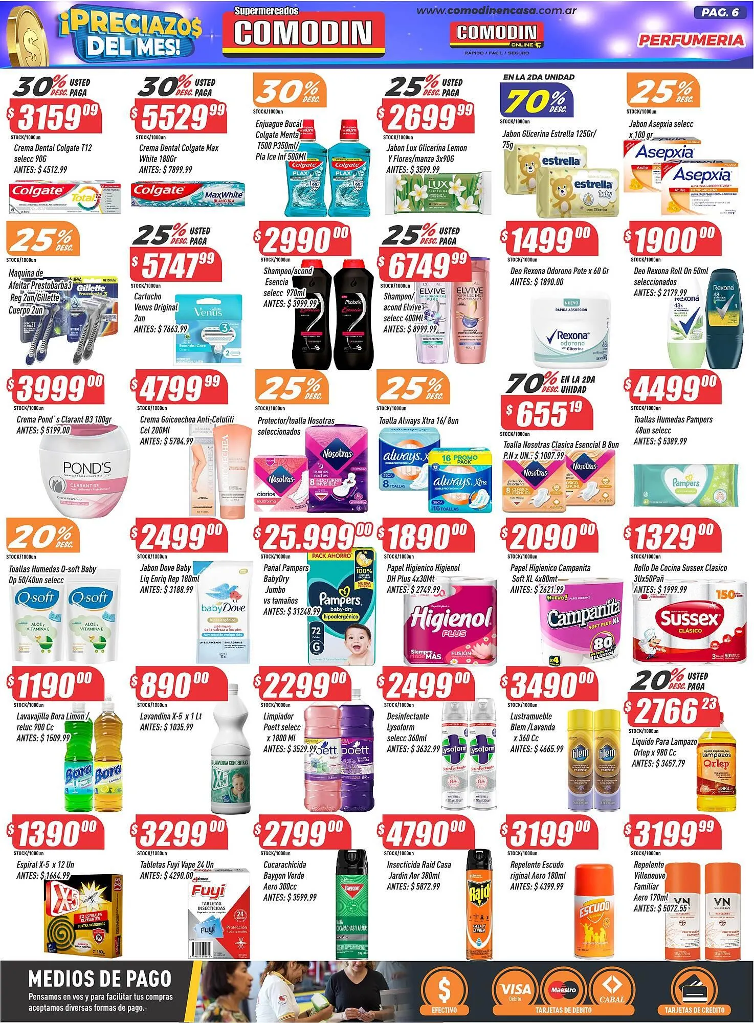 Ofertas de Catálogo Supermercados Comodin 25 de julio al 2 de agosto 2025 - Página 6 del catálogo