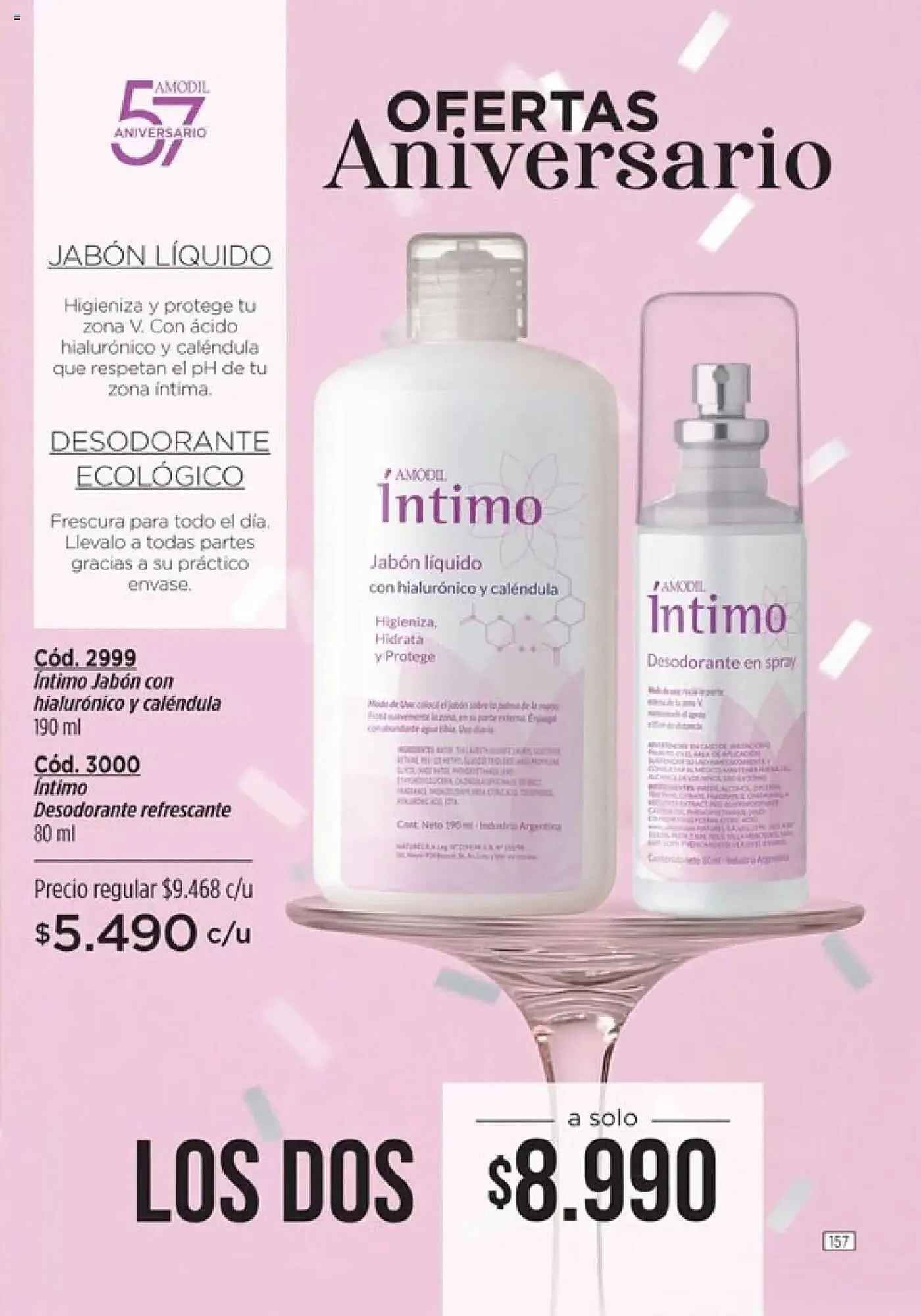 Ofertas de Catálogo Amodil 27 de mayo al 18 de junio 2025 - Página 157 del catálogo