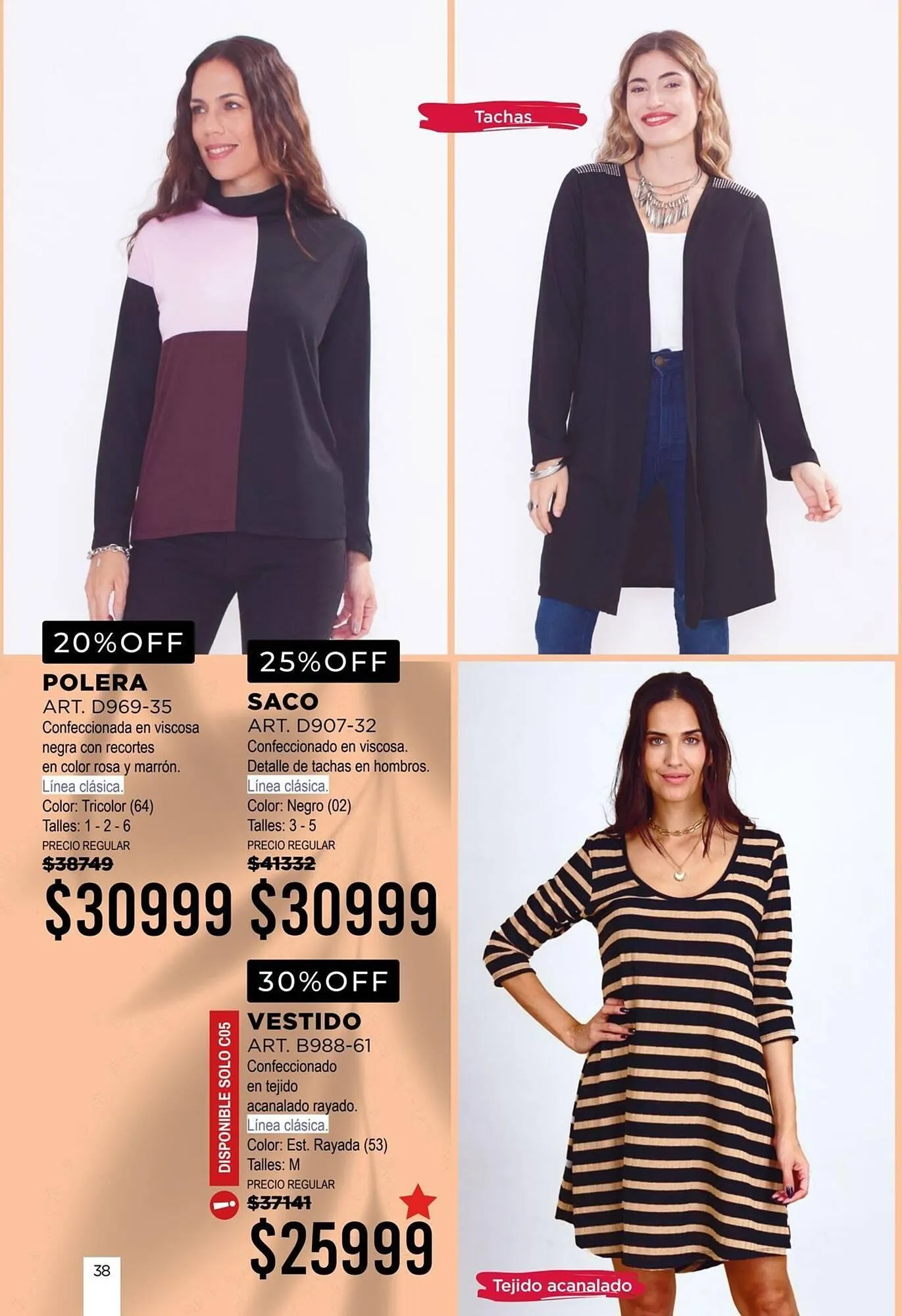 Ofertas de Catálogo Juana Bonita 12 de marzo al 31 de marzo 2025 - Página 38 del catálogo