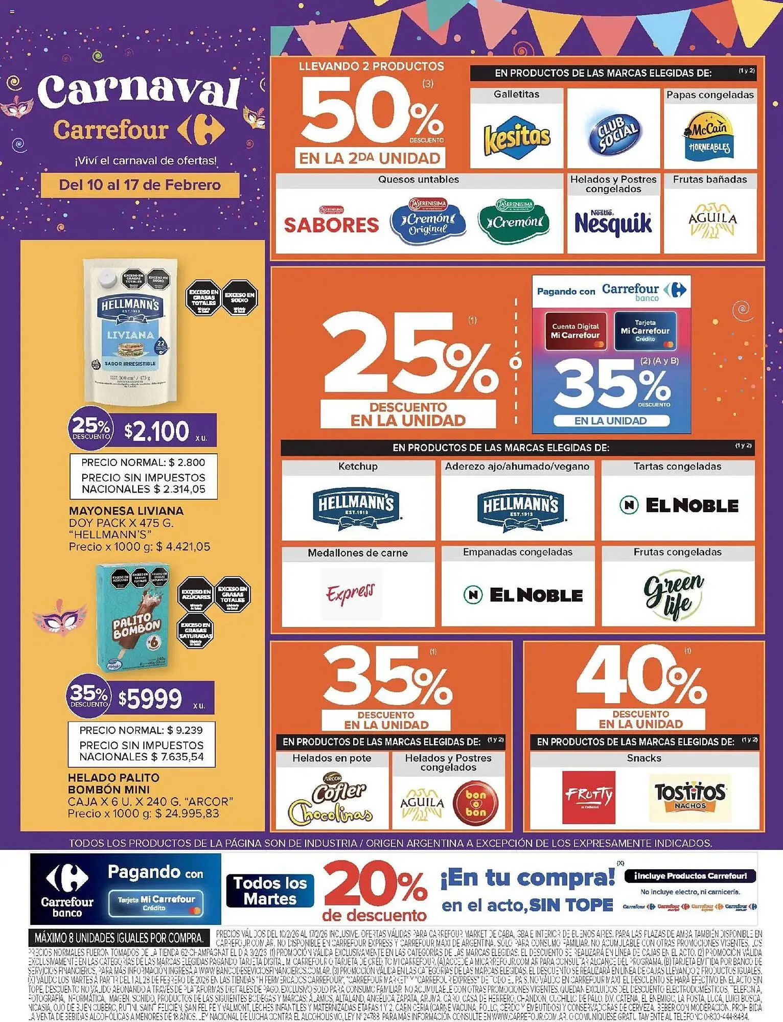 Ofertas de Folleto Carrefour Market 10 de febrero al 17 de febrero 2026 - Página 4 del catálogo