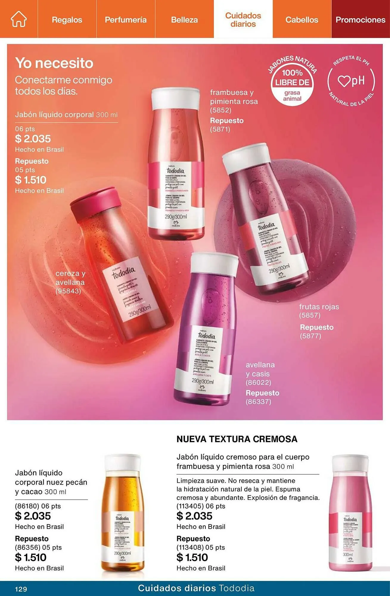 Ofertas de Catálogo Natura 27 de septiembre al 31 de octubre 2023 - Página 129 del catálogo