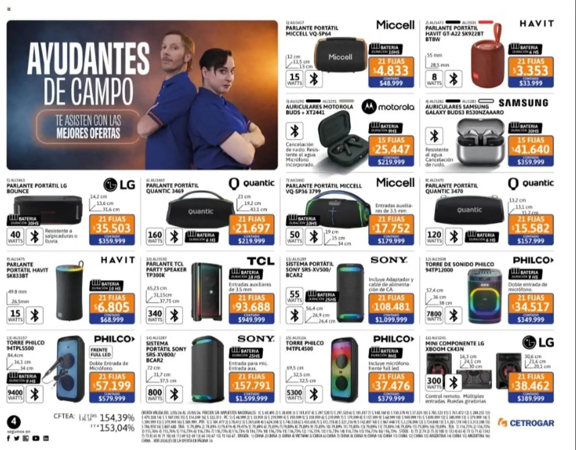 Ofertas de Catálogo Cetrogar 6 de mayo al 1 de junio 2026 - Página 4 del catálogo