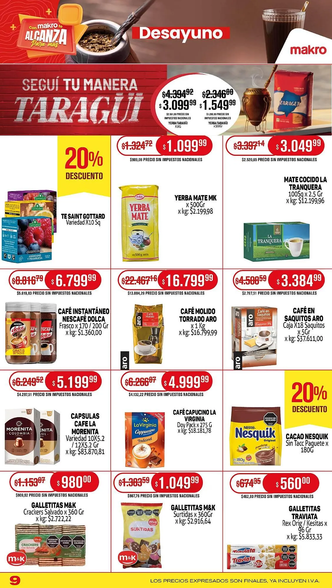 Ofertas de Catálogo Makro 5 de junio al 12 de junio 2025 - Página 9 del catálogo