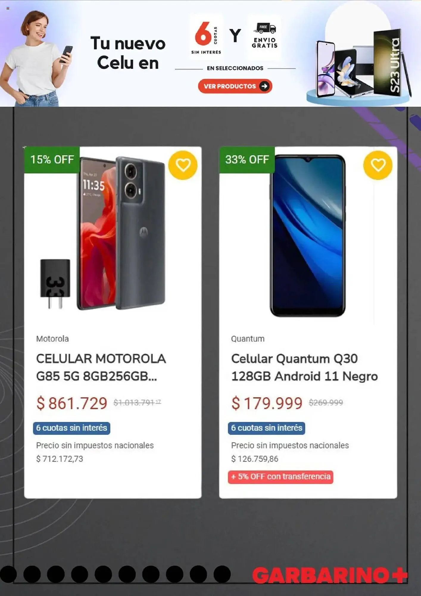 Ofertas de Catálogo Garbarino 9 de octubre al 14 de noviembre 2025 - Página 4 del catálogo