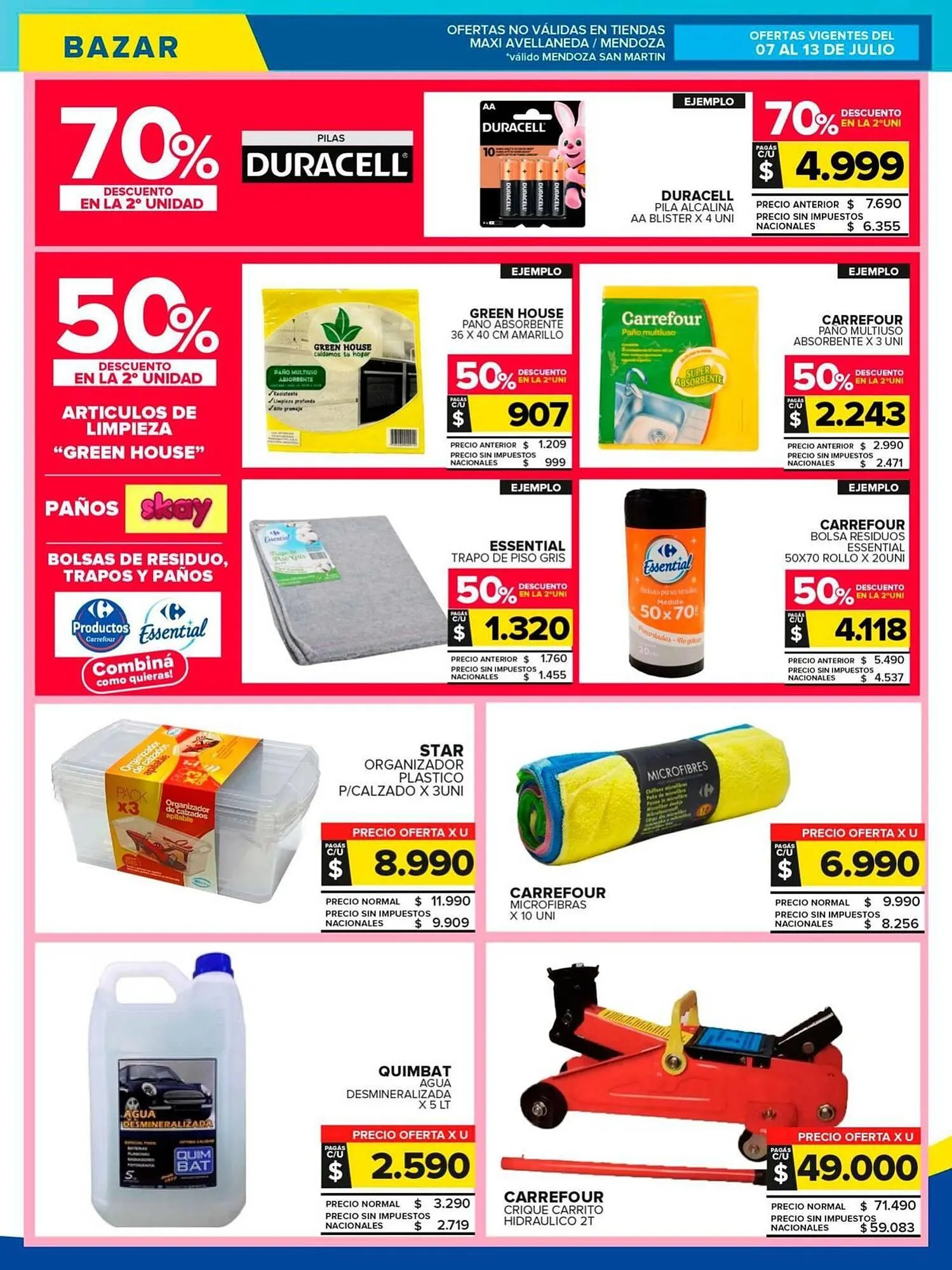 Ofertas de Catálogo Carrefour Maxi 7 de julio al 13 de julio 2025 - Página 25 del catálogo